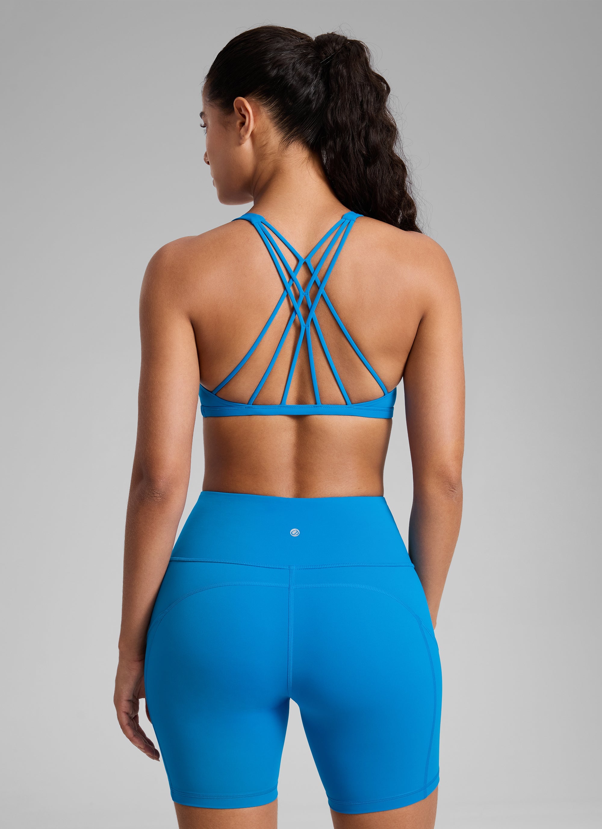 Nakedfeel חזיית ספורט Diamond - Madagascar Blue
