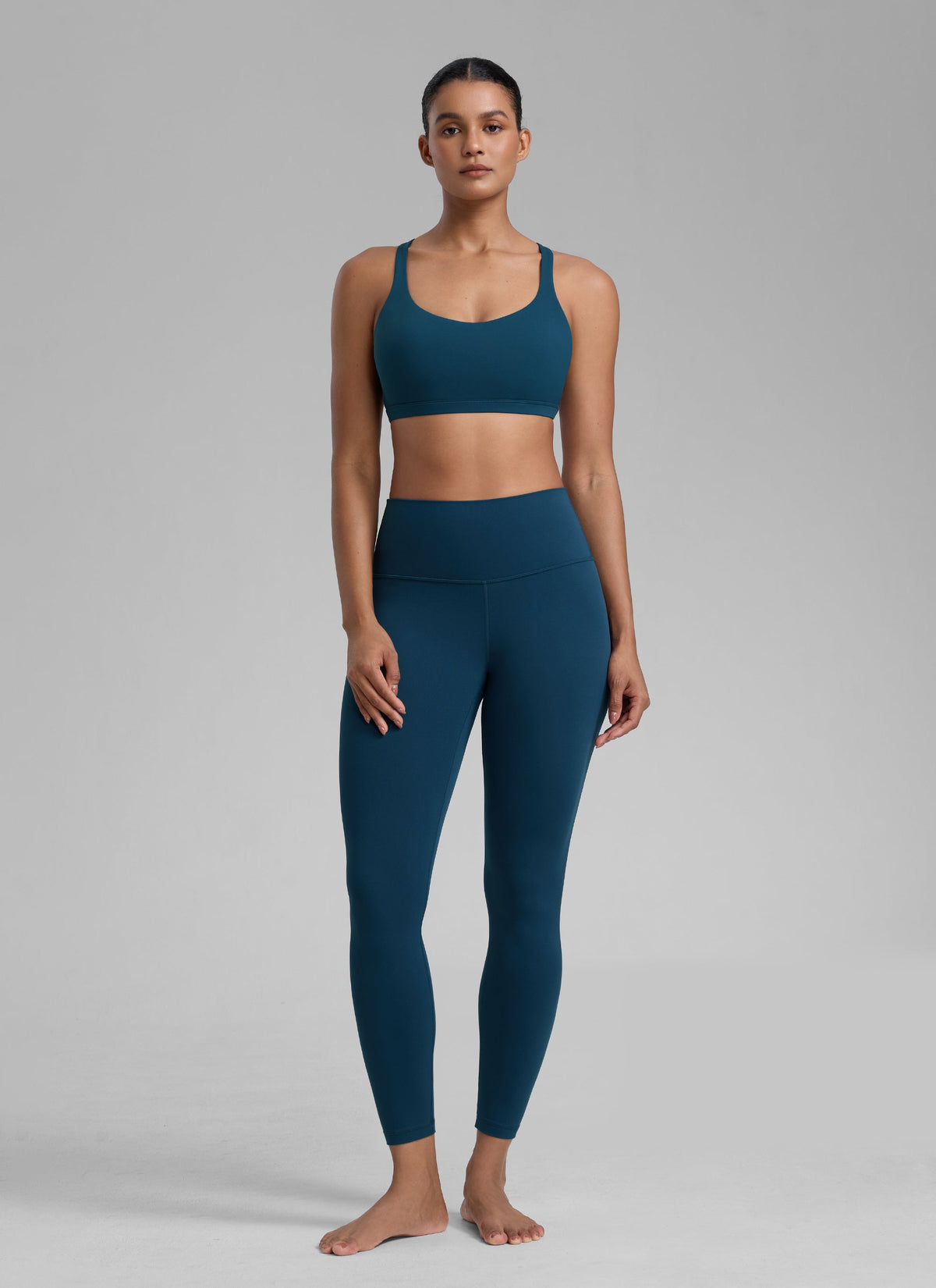 NakedFeel חזיית ספורט תומכת Free Light - French Navy