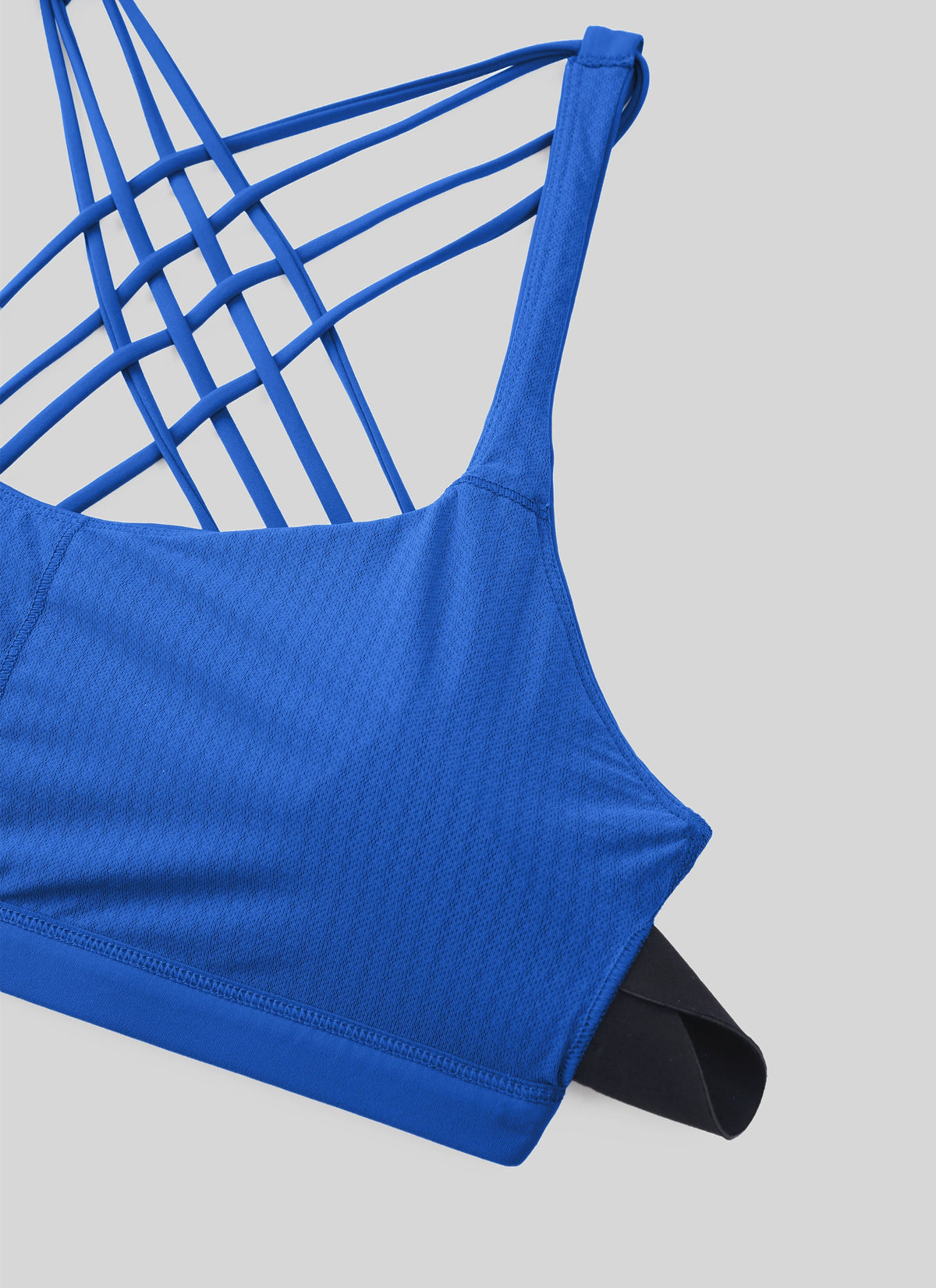 NakedFeel חזיית ספורט תומכת Free Light - Waves Blue