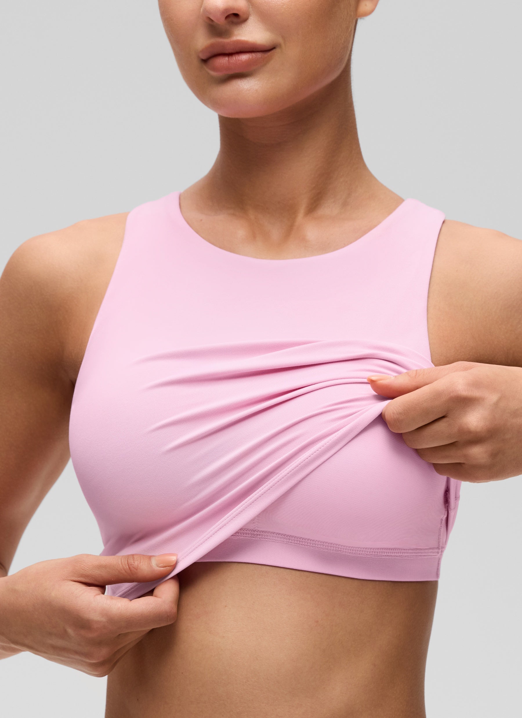 קרופ Butterluxe High Neck - Vita Pink