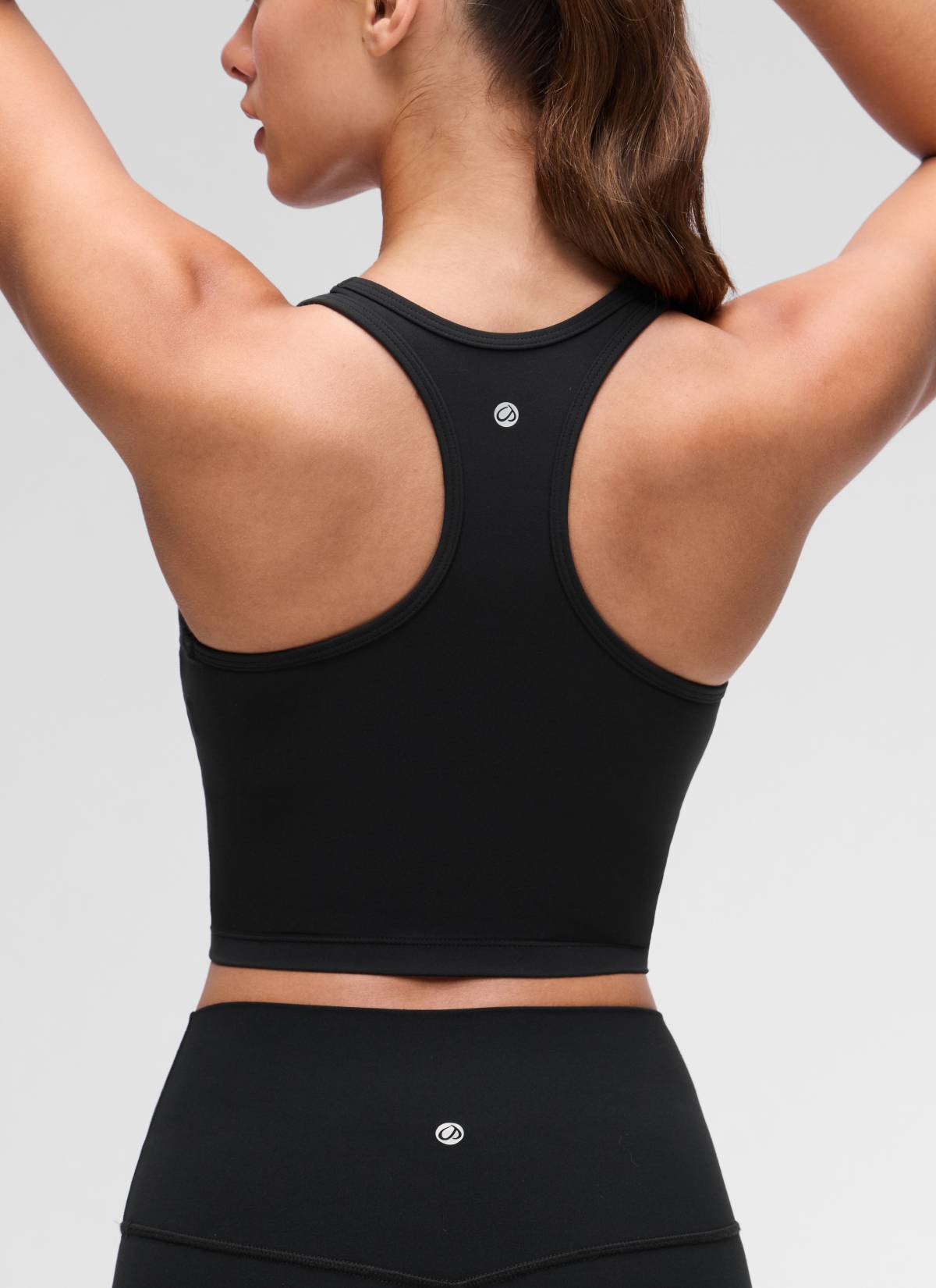קרופ תומך Butterluxe Scoop Neck - שחור