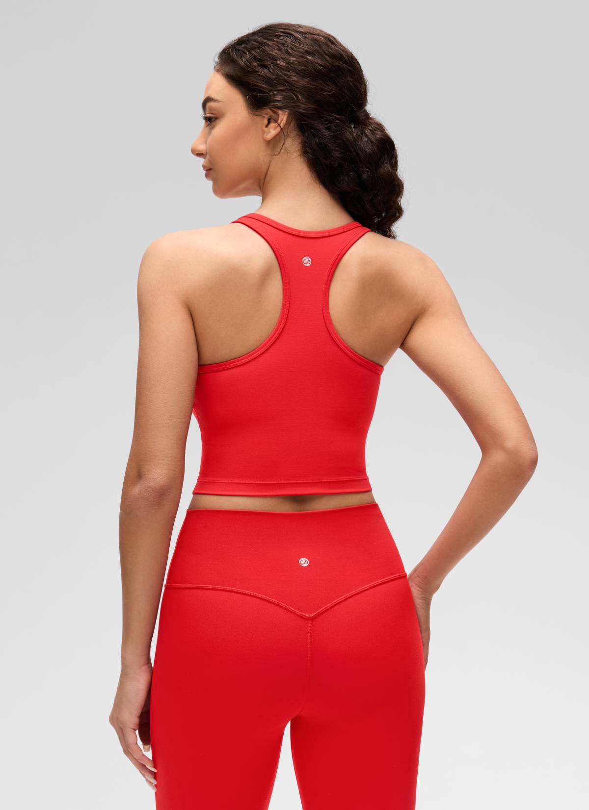 קרופ תומך Butterluxe Scoop Neck - Deep Red