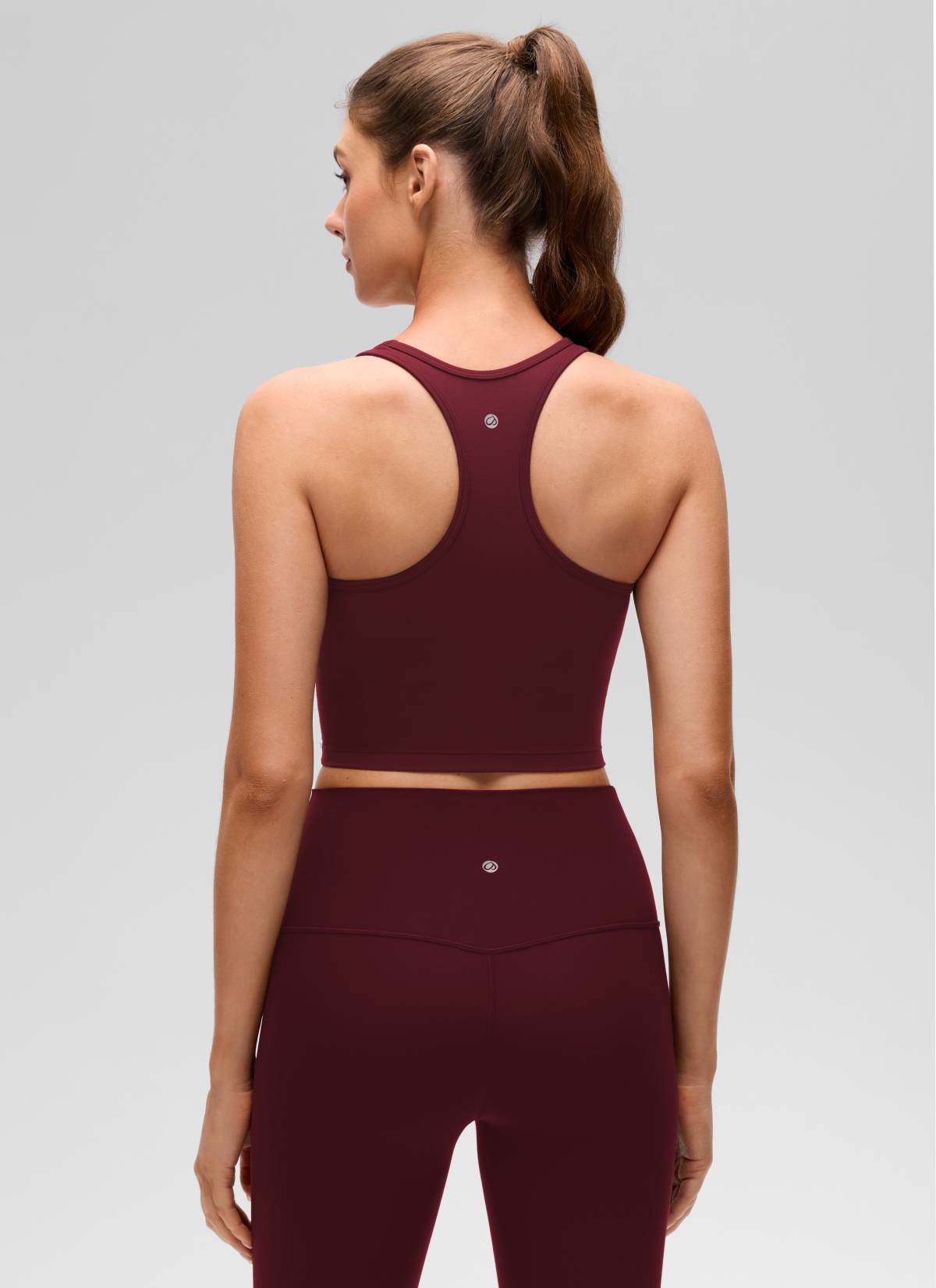 קרופ תומך Butterluxe Scoop Neck - Red Merlot