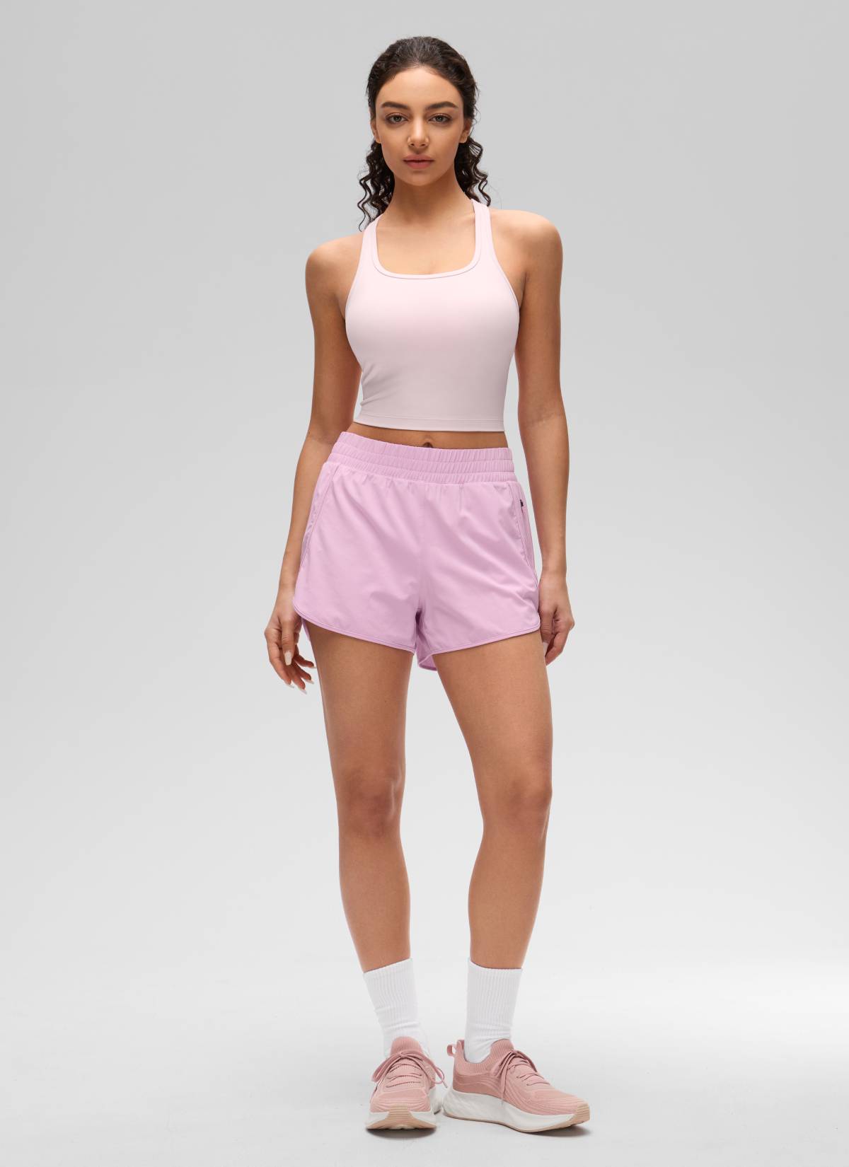 קרופ תומך Butterluxe Scoop Neck - Strawberry Pink