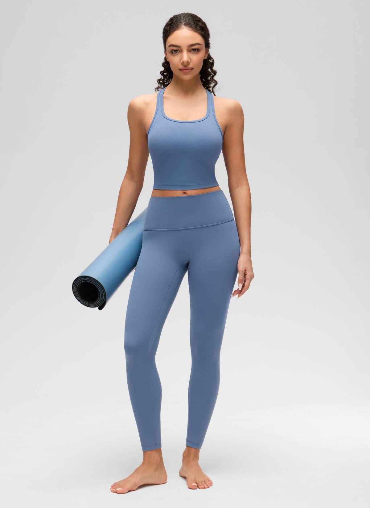 קרופ תומך Butterluxe Scoop Neck - Oasis Blue
