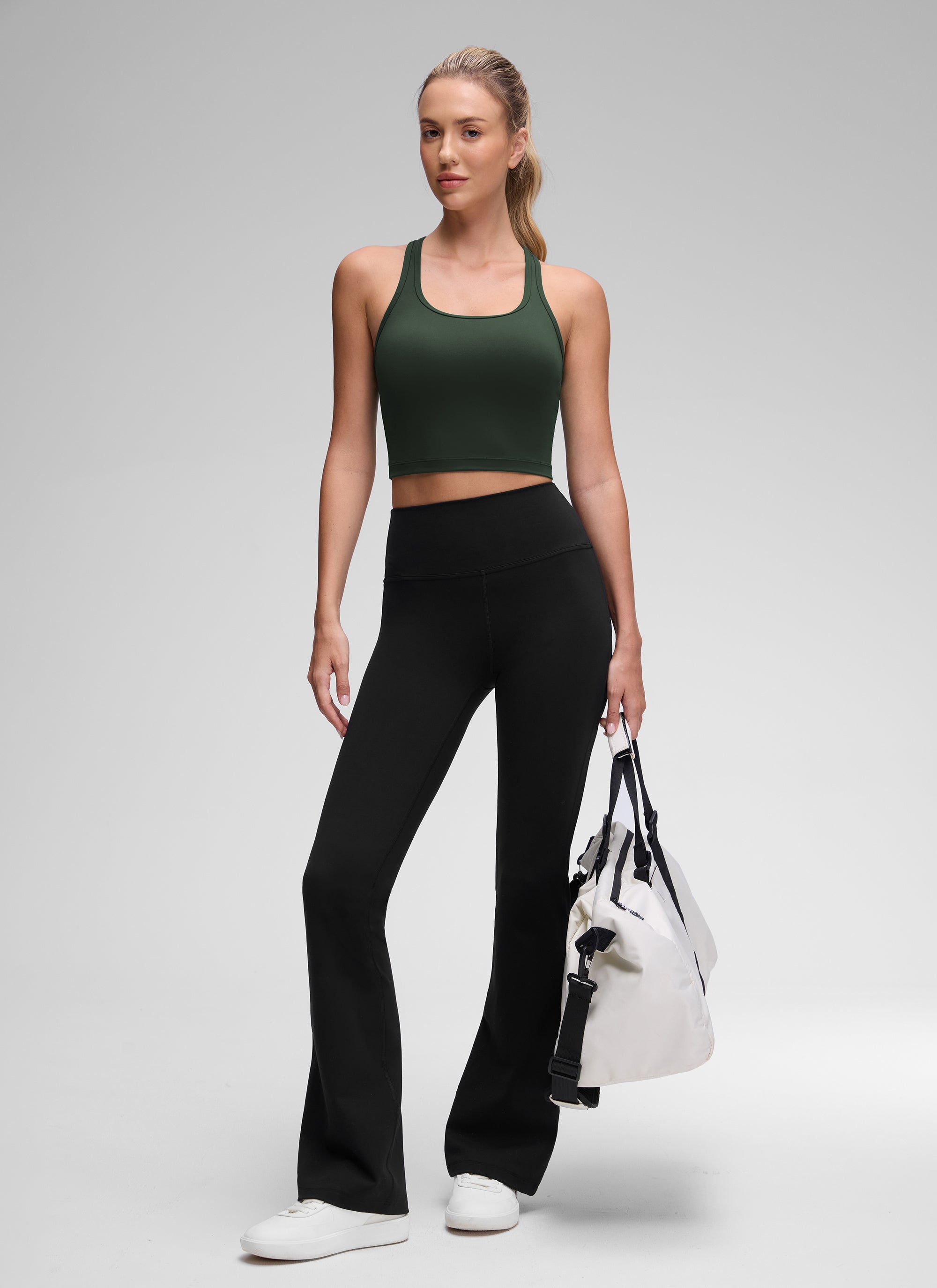 קרופ תומך Butterluxe Scoop Neck - Legend Green