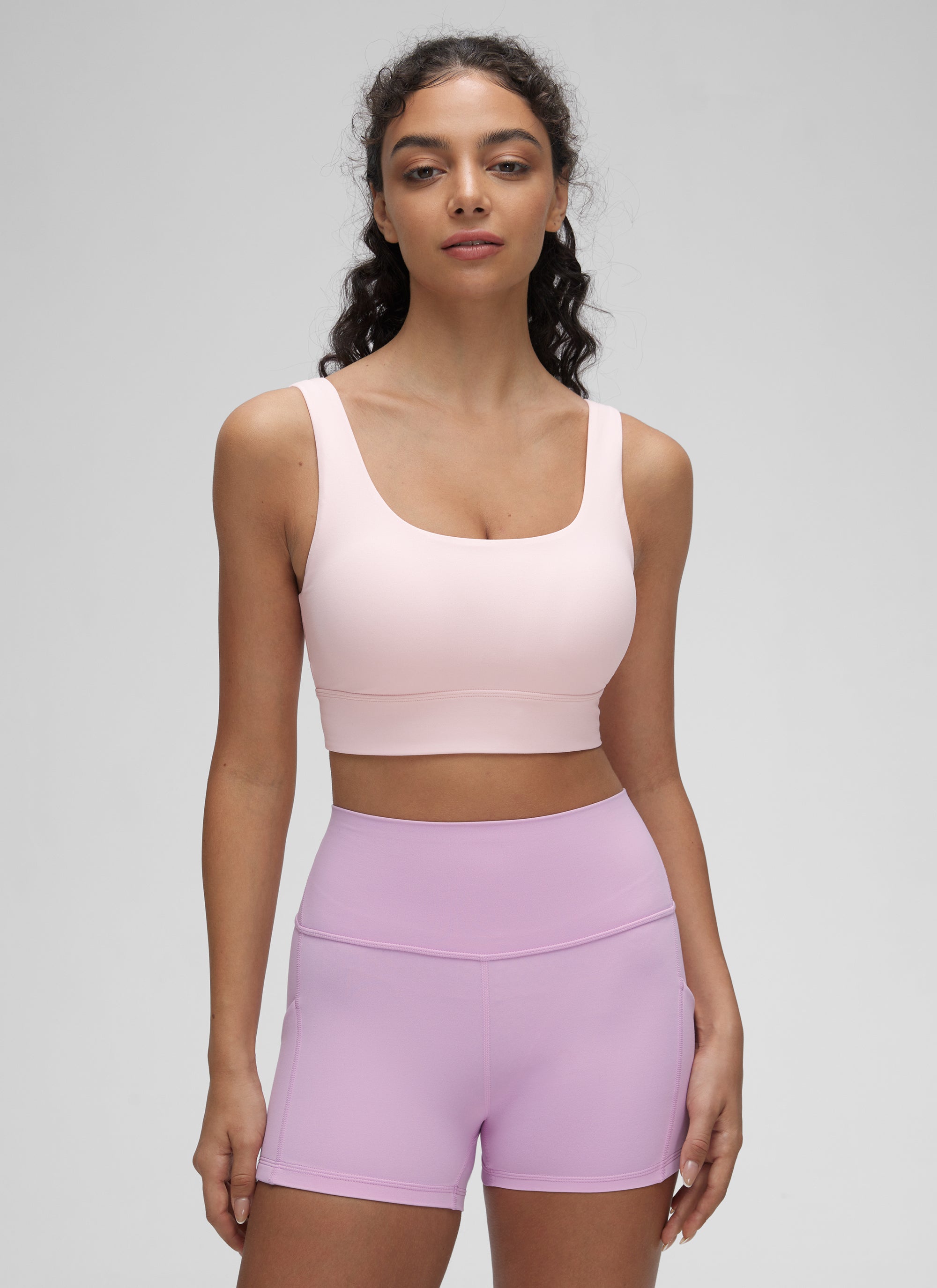 חזיה תומכת עם רצועות מתכווננות Butterluxe Spaghetti Thin - Strawberry Pink