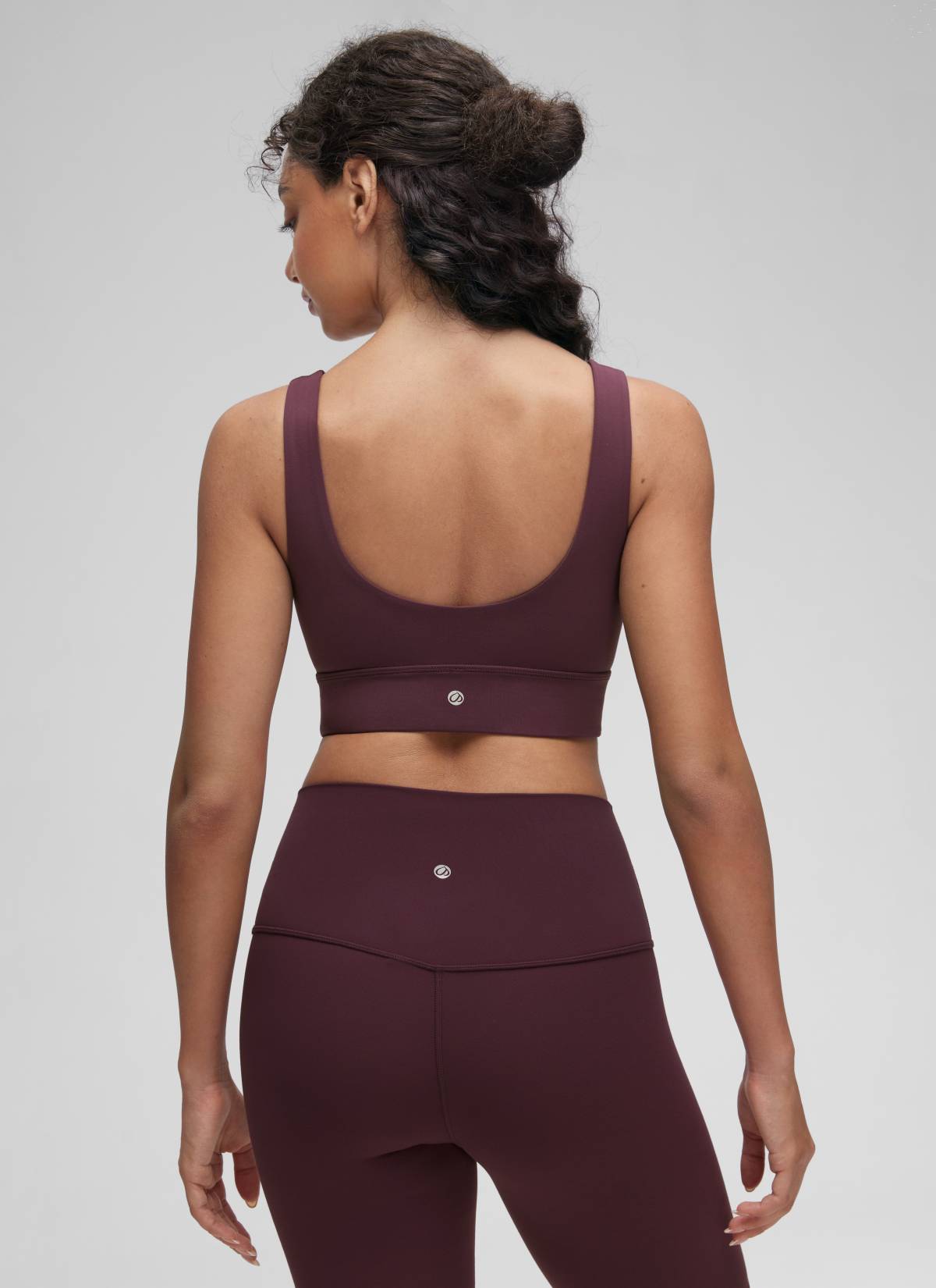 חזיה תומכת עם רצועות מתכווננות Butterluxe Spaghetti Thin - Ripe Plum