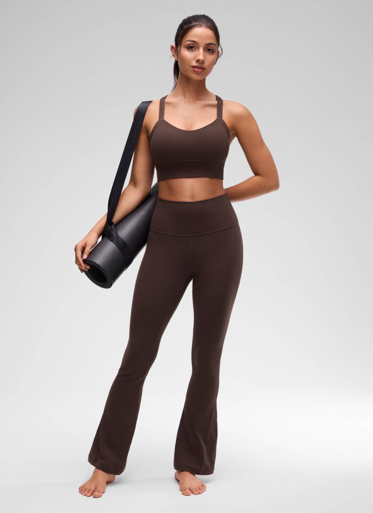 חזיית קרופ מרופדת Butterluxe LRN - Hot Fudge Brown