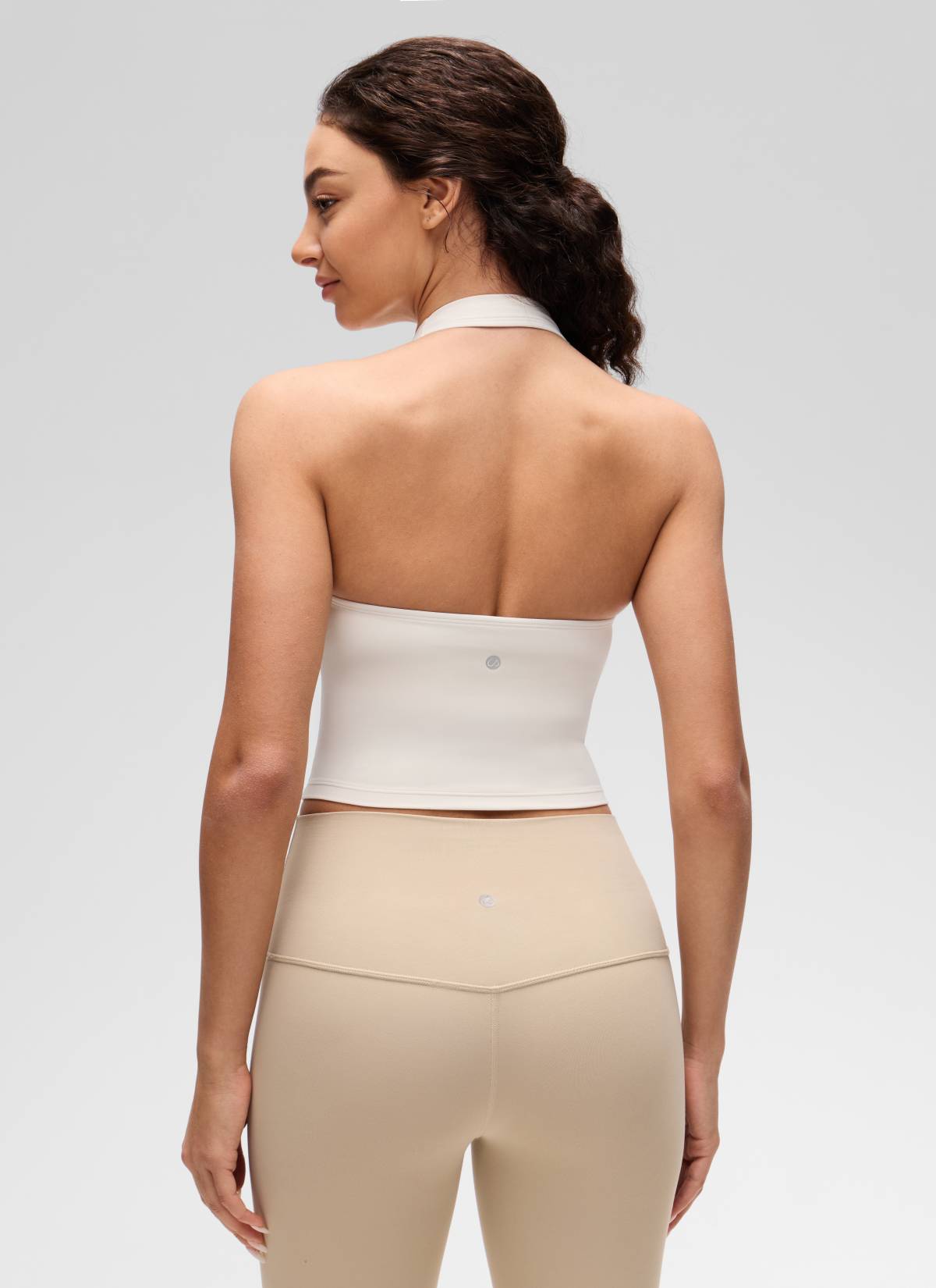 גופיית קולר עם חזייה פנימית Butterluxe - White Apricot