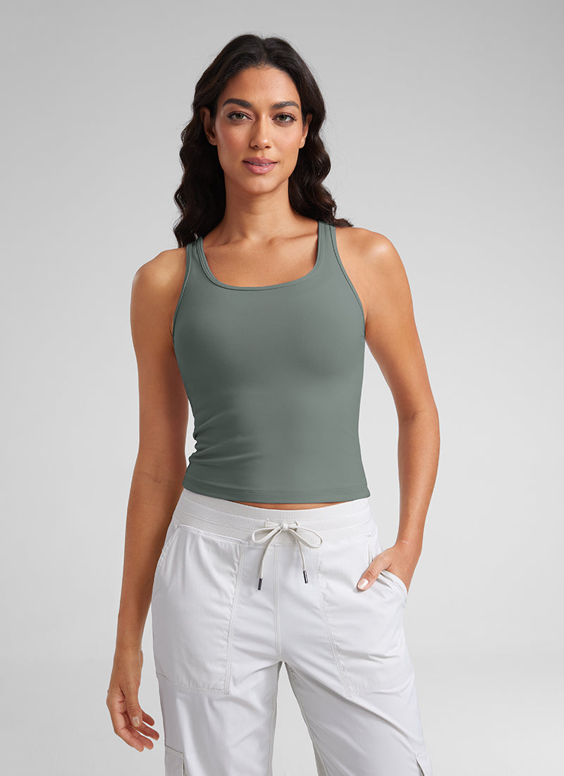 גופייה Butterluxe Scoop Neck - מרווה