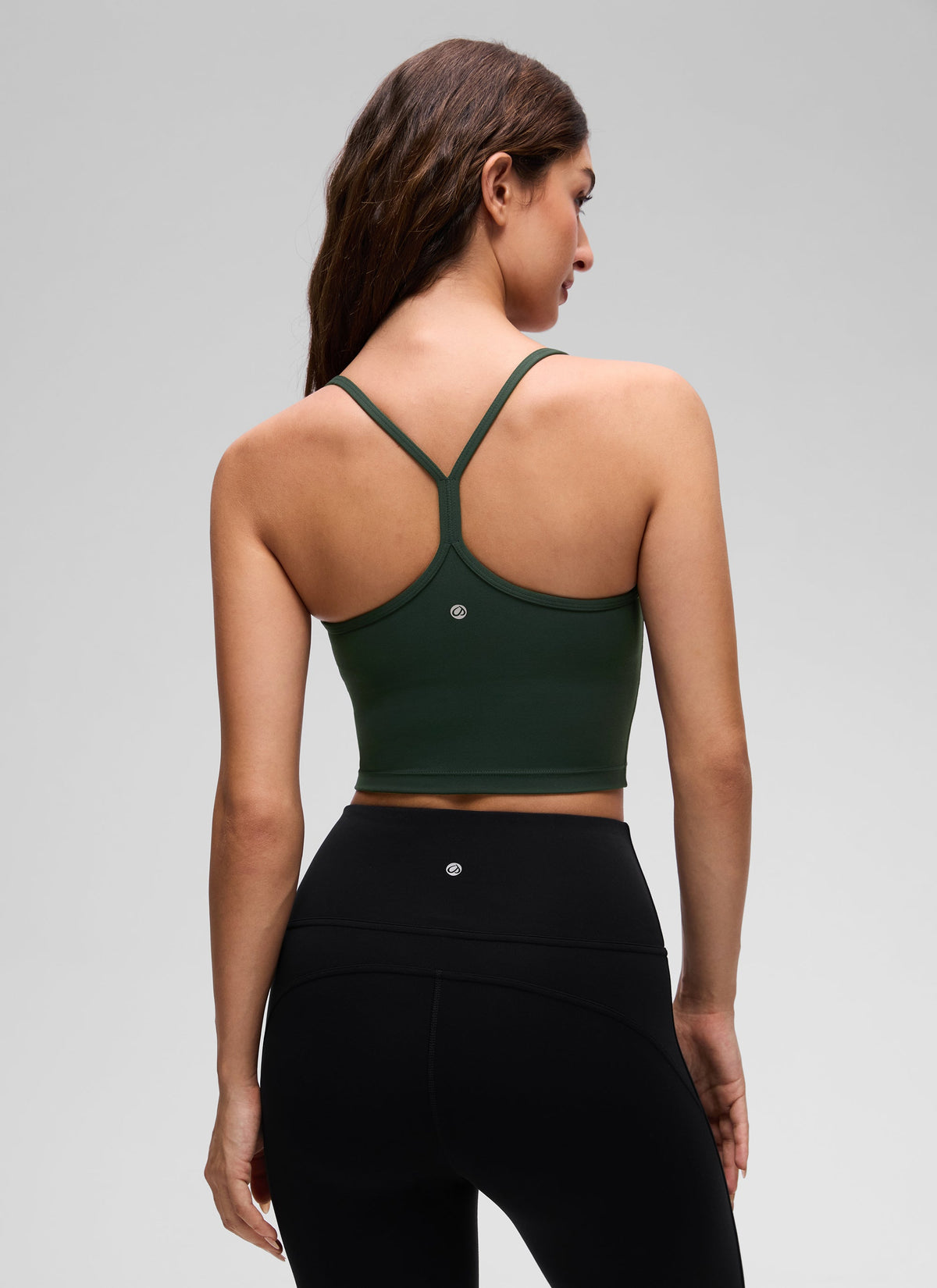 גופייה עם חזייה פנימית Butterluxe Y Back - Legend Green