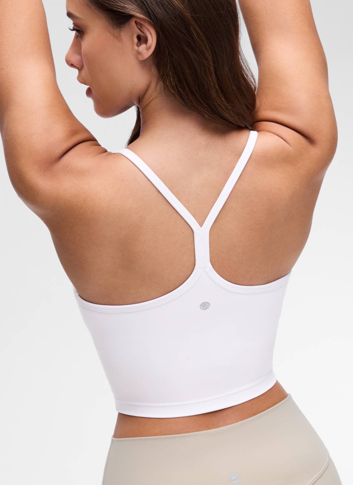גופייה עם חזייה פנימית Butterluxe Y Back - לבן