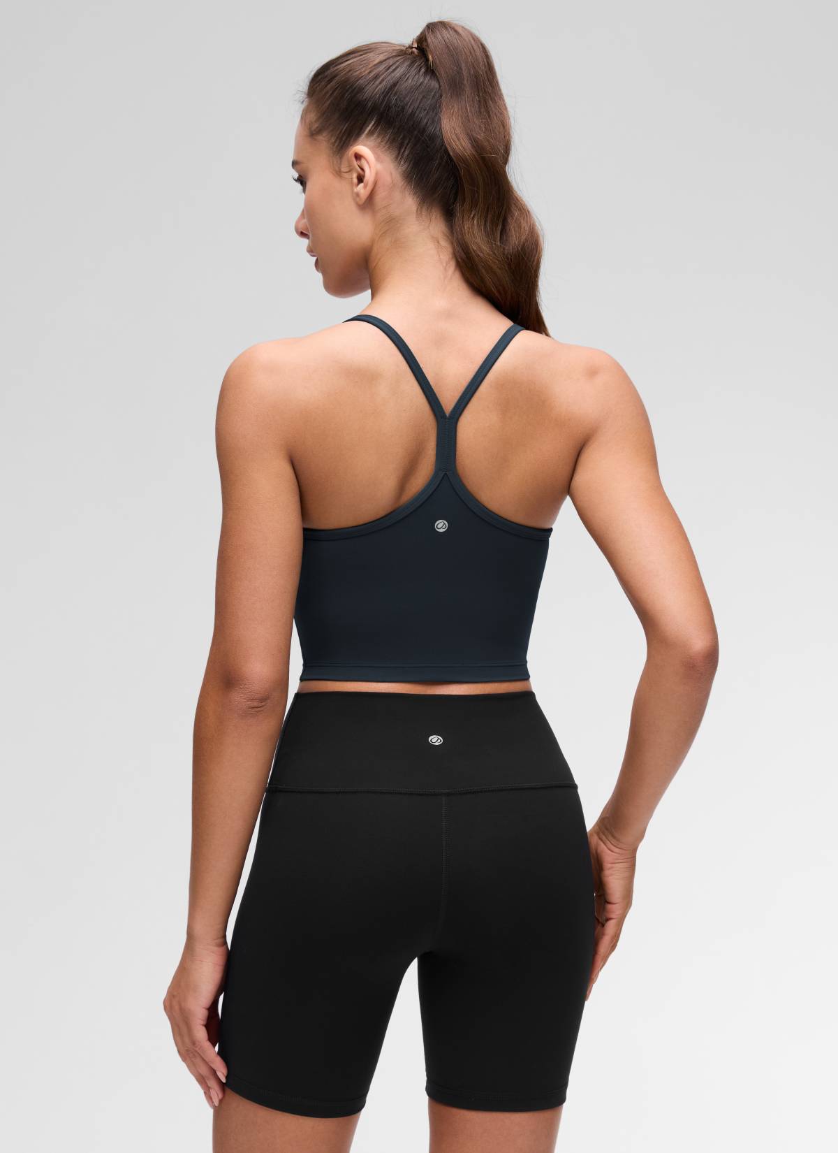 גופייה עם חזייה פנימית Butterluxe Y Back - כחול נייבי
