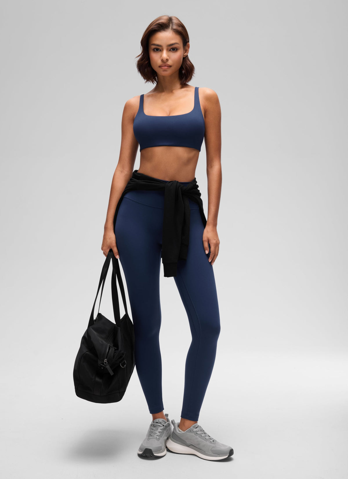 חזיית ספורט Butterluxe מחשוף מרובע Mini Bra - Club Blue