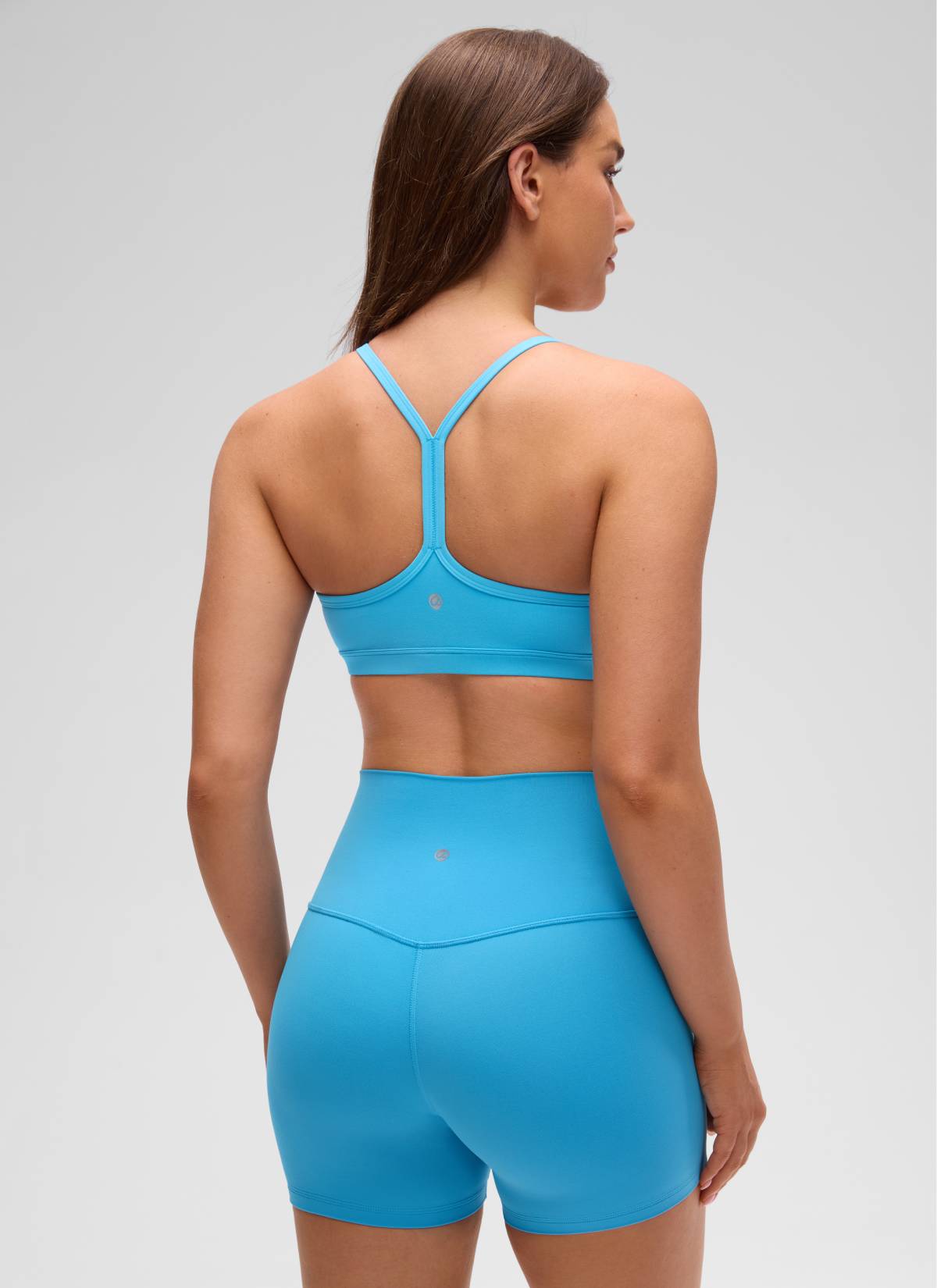חזיית ספורט Butterluxe Sports Ruched V Neck - Kayak Blue