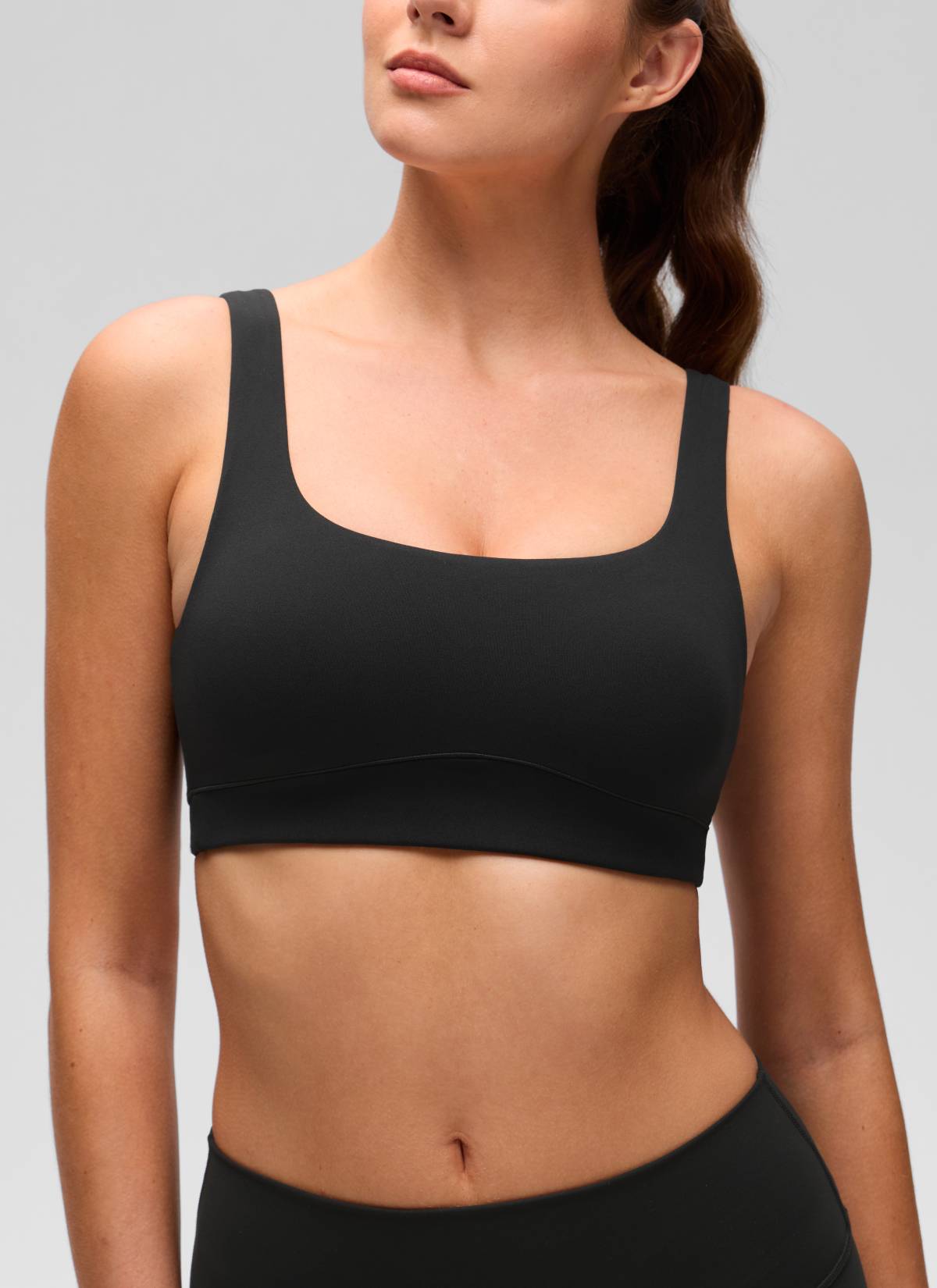 חזיית ספורט Butterluxe U Back Wide Straps - שחור