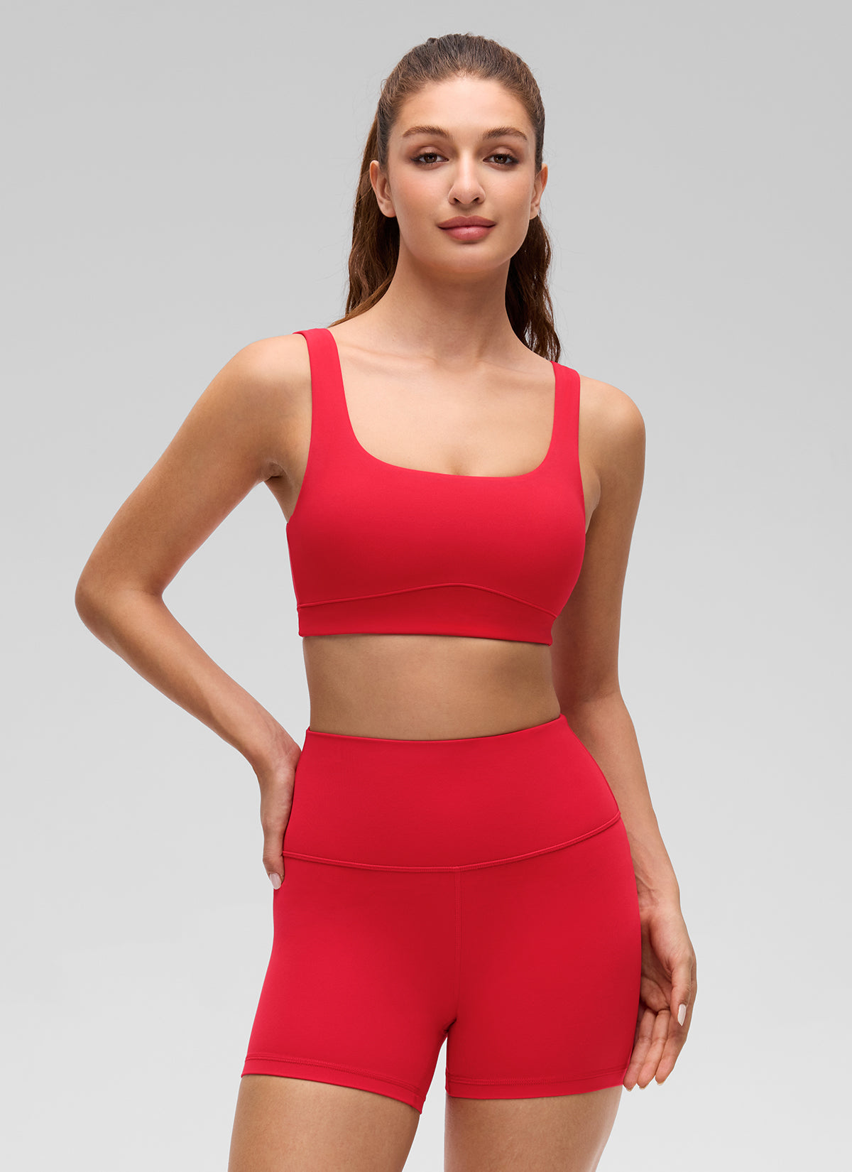 חזיית ספורט Butterluxe U Back Wide Straps - Aurora Red