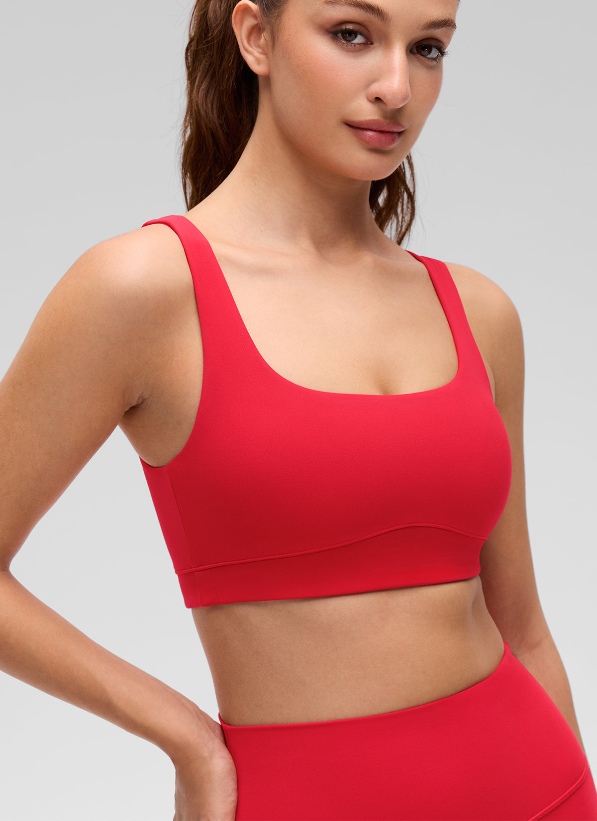 חזיית ספורט Butterluxe U Back Wide Straps - Aurora Red