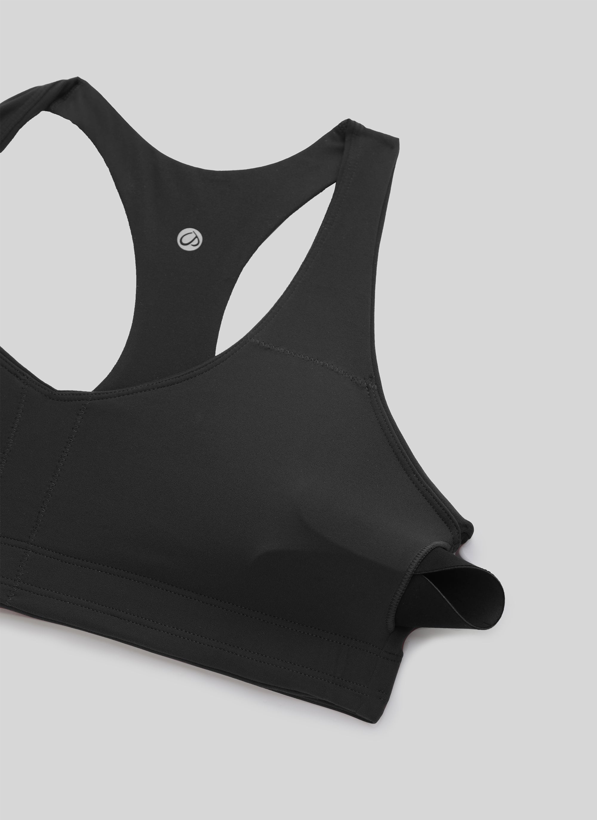 חזיית ספורט Butterluxe V Neck Racerback - שחור