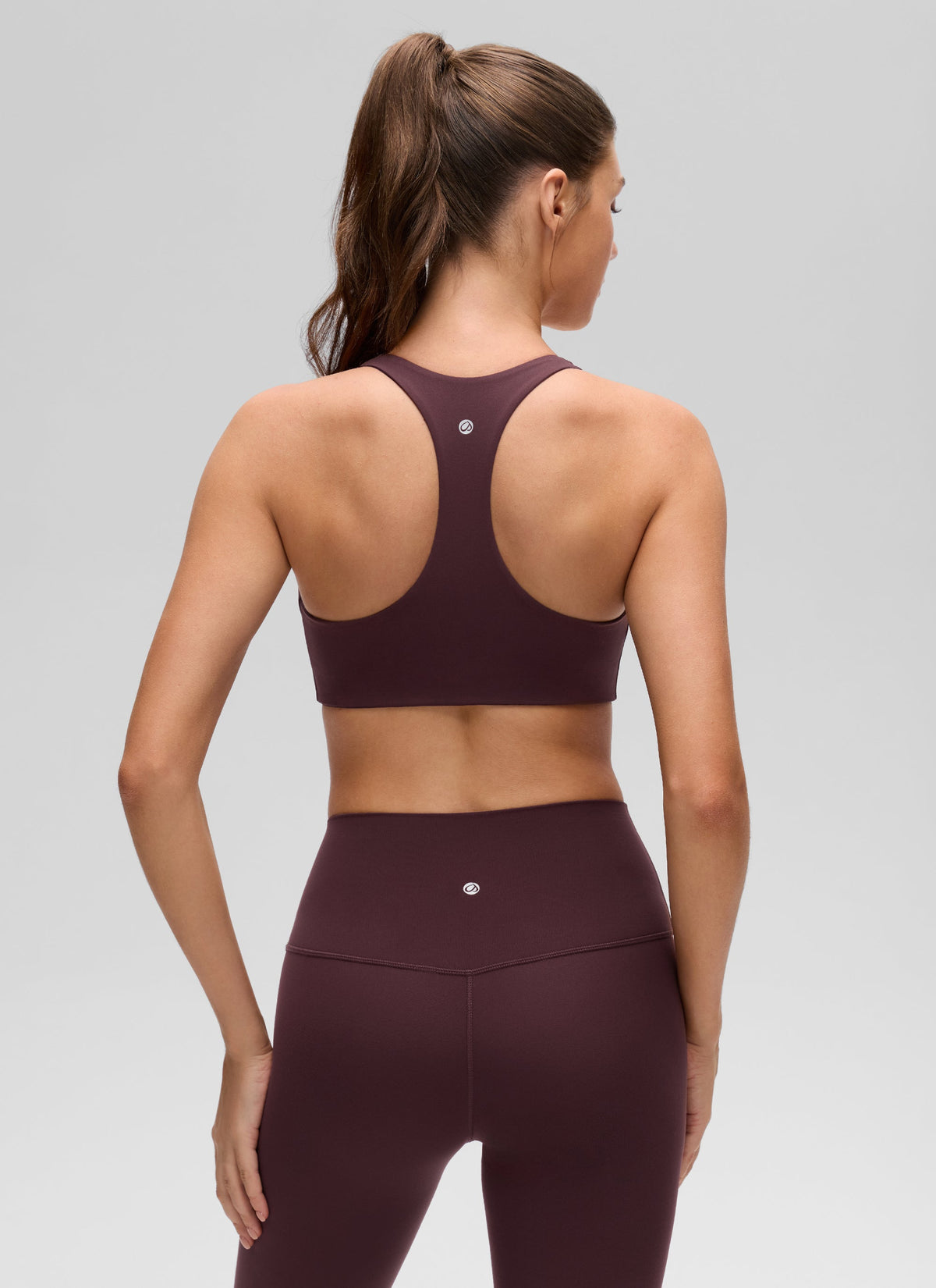 חזיית ספורט Butterluxe V Neck Racerback - Ripe Plum