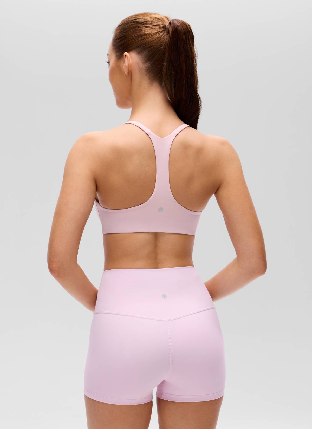 חזיית ספורט Butterluxe Thin Straps Racerback Sports - Pink Haze
