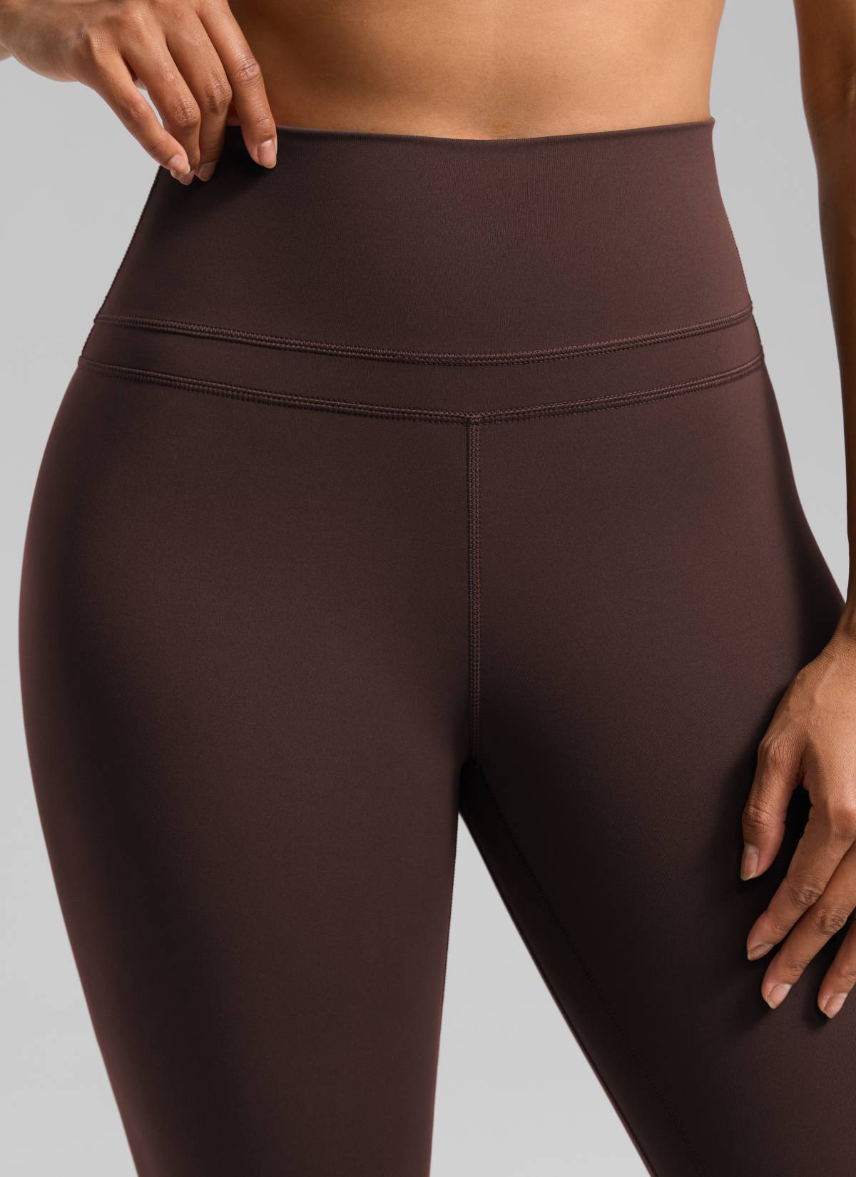 טייץ 25" מחטב NakedFeel - Hot Fudge Brown