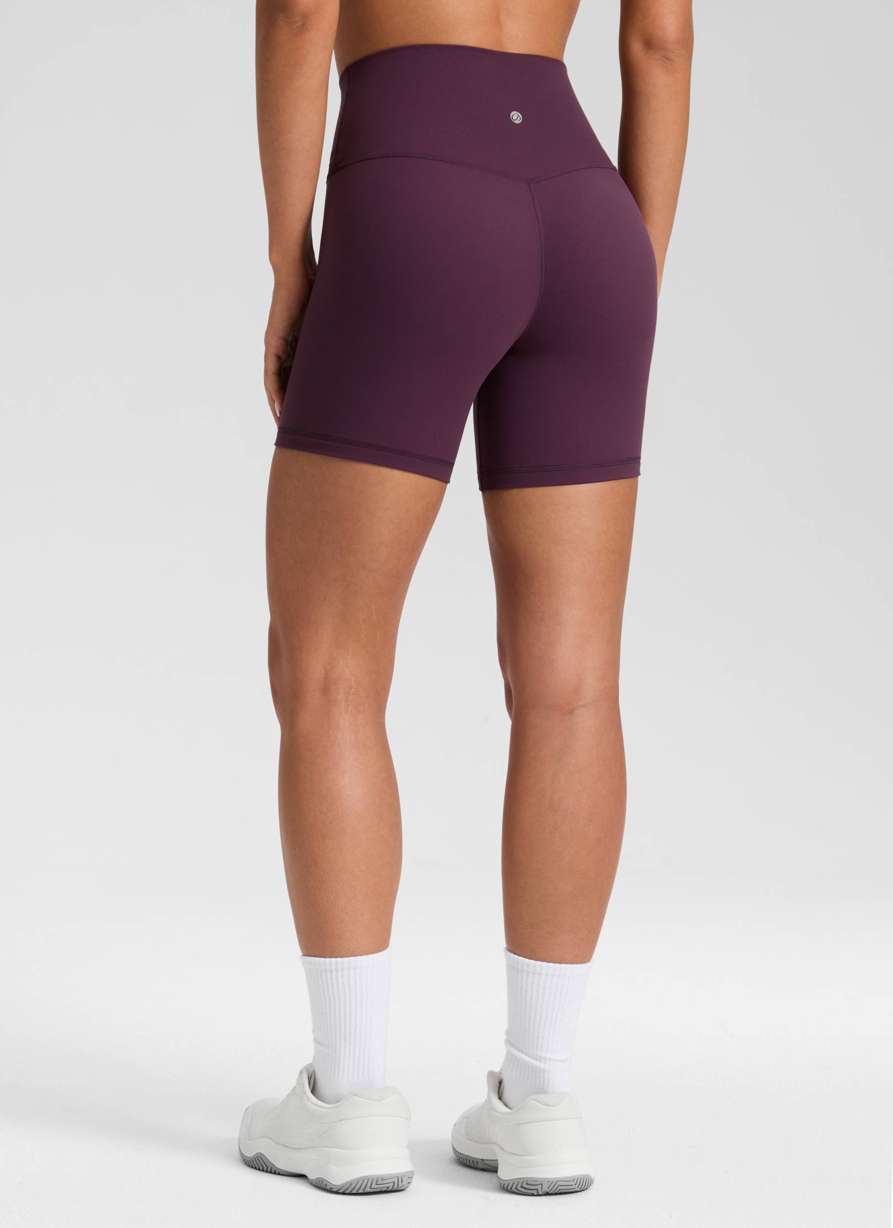 טייץ קצר 5″ V Cross Waist Butterluxe - סגול עמוק