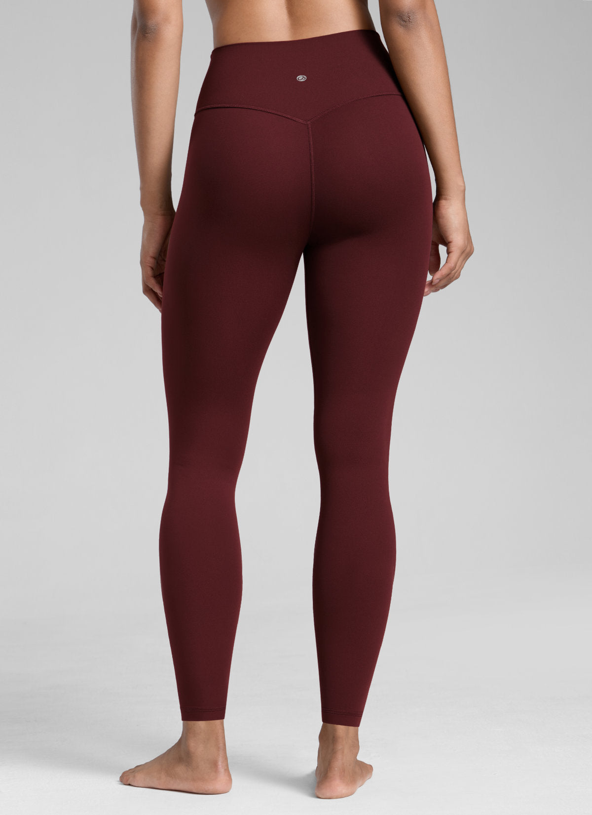 טייץ מחטב+ ארוך 28" Butterlift - Red Merlot