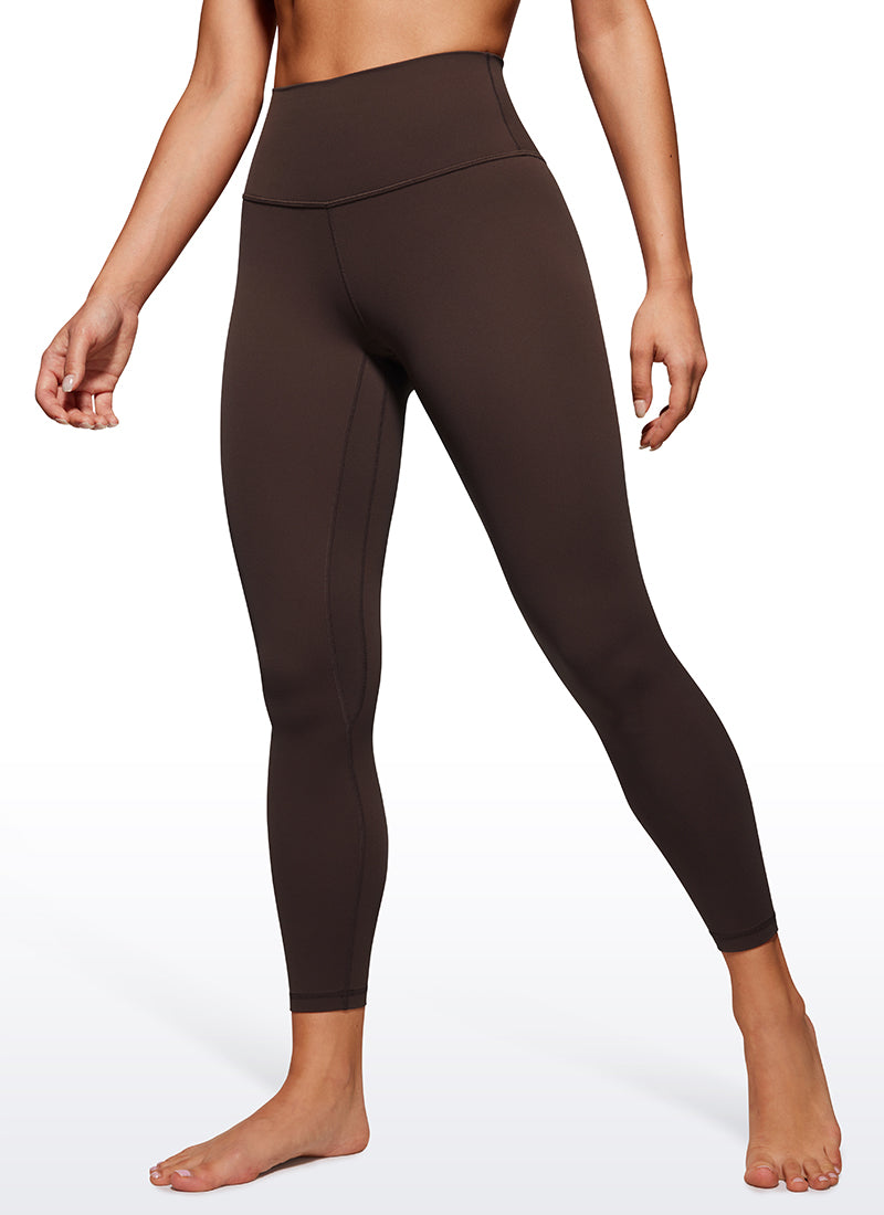 טייץ 25" Butterluxe Double Seamed - Hot Fudge Brown
