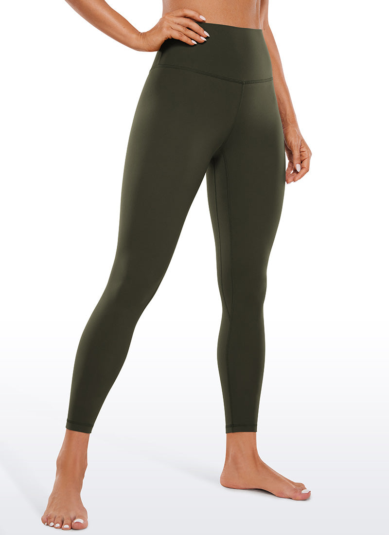 טייץ 25" Butterluxe Double Seamed - ירוק זית