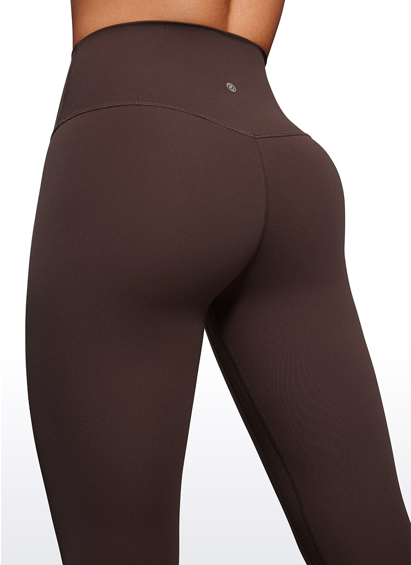 טייץ ארוך 28" Butterluxe Double Seamed - Hot Fudge Brown