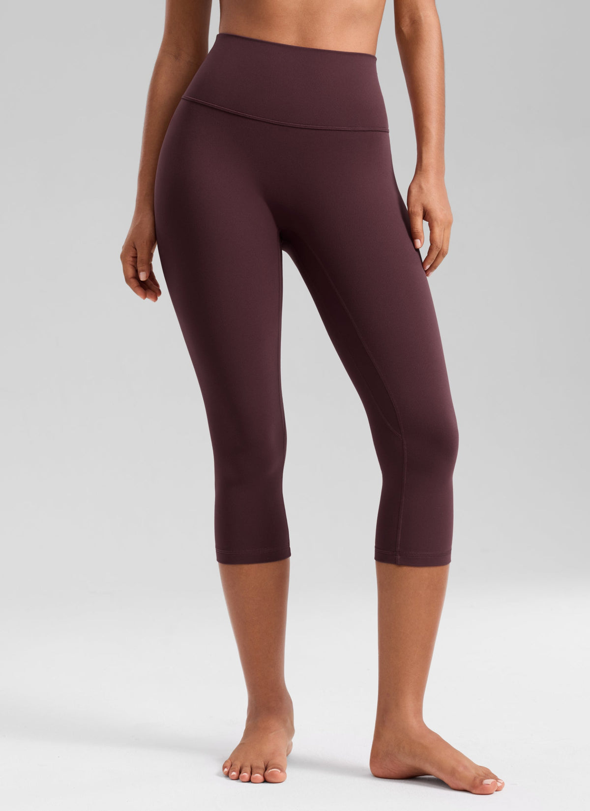 טייץ 3/4 19" Butterluxe ללא תפר קדמי - Ripe Plum