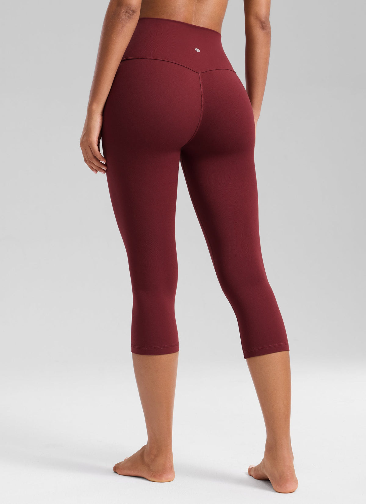 טייץ 3/4 19" Butterluxe ללא תפר קדמי - Burgundy Bay