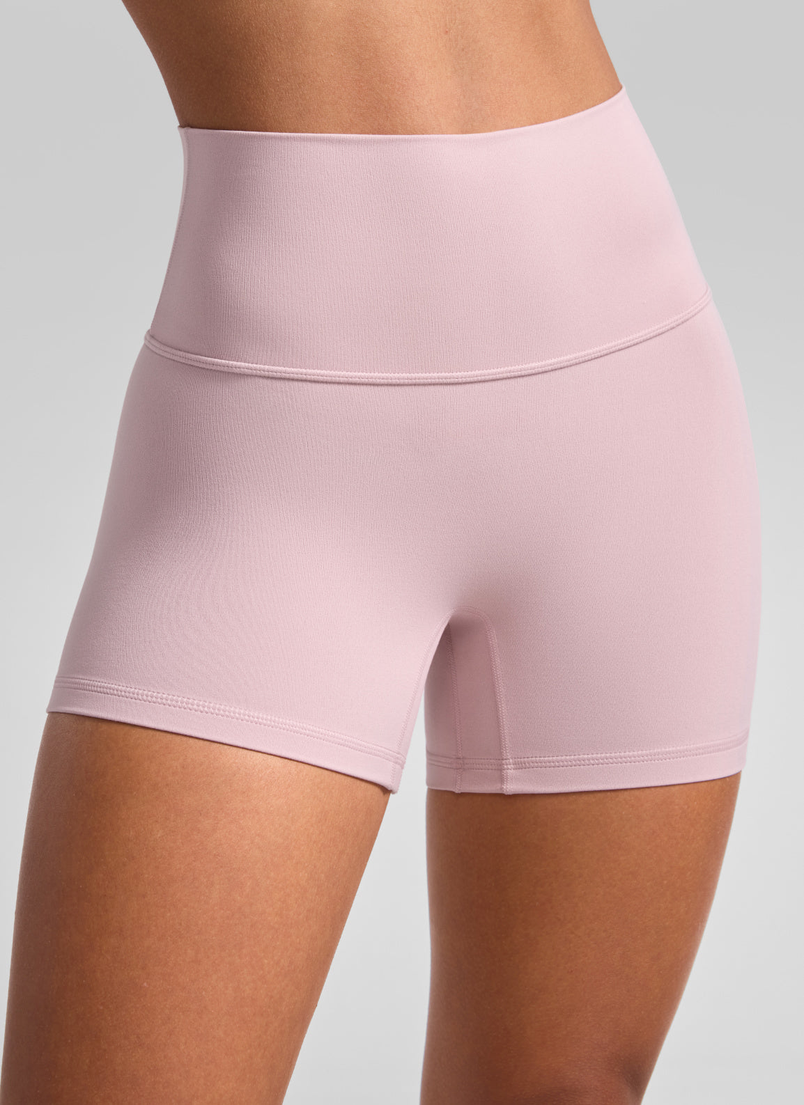 טייץ קצר Butterluxe 4" No Front Seam - Pink Haze