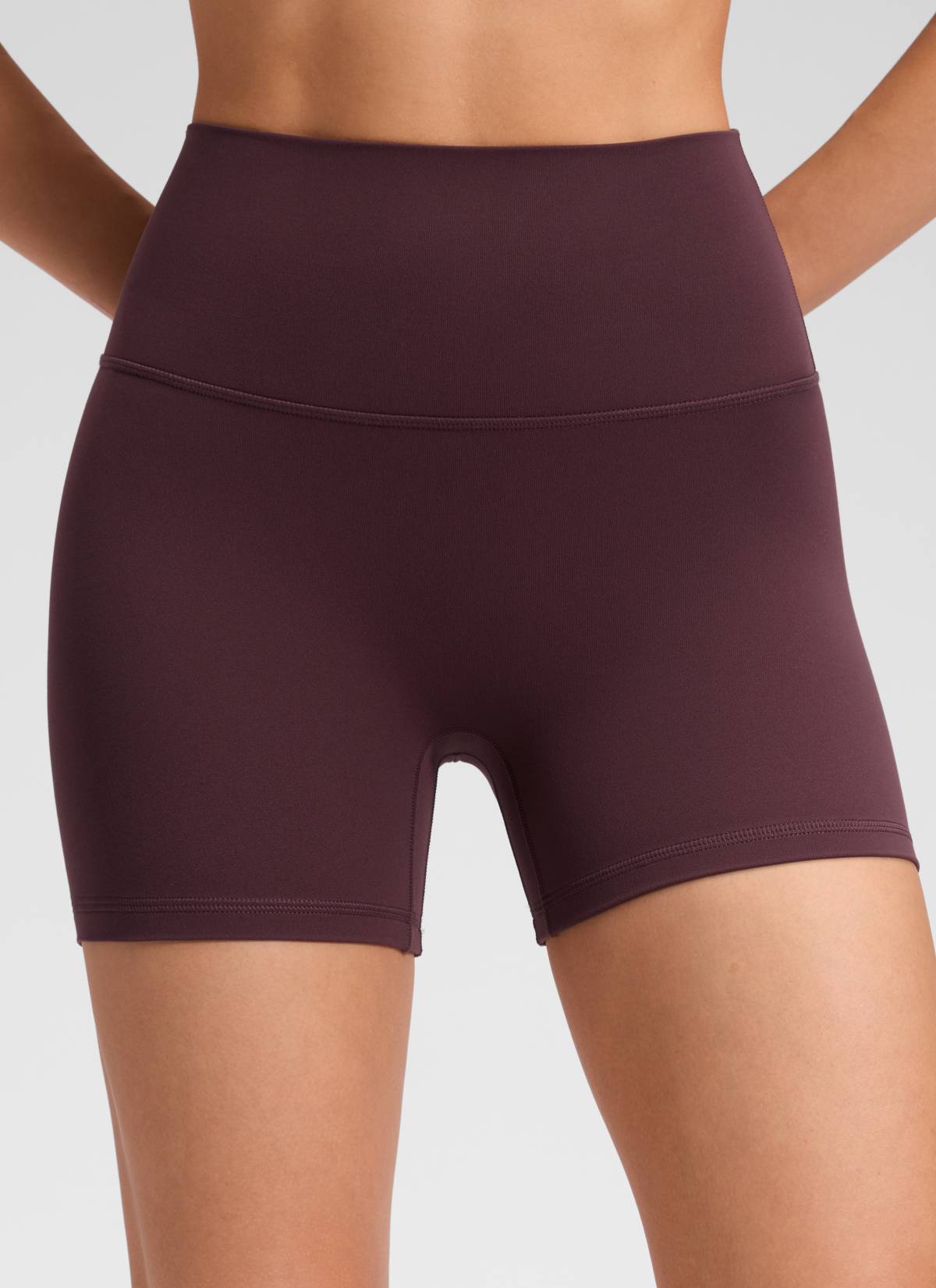 טייץ קצר Butterluxe 4" No Front Seam - Ripe Plum