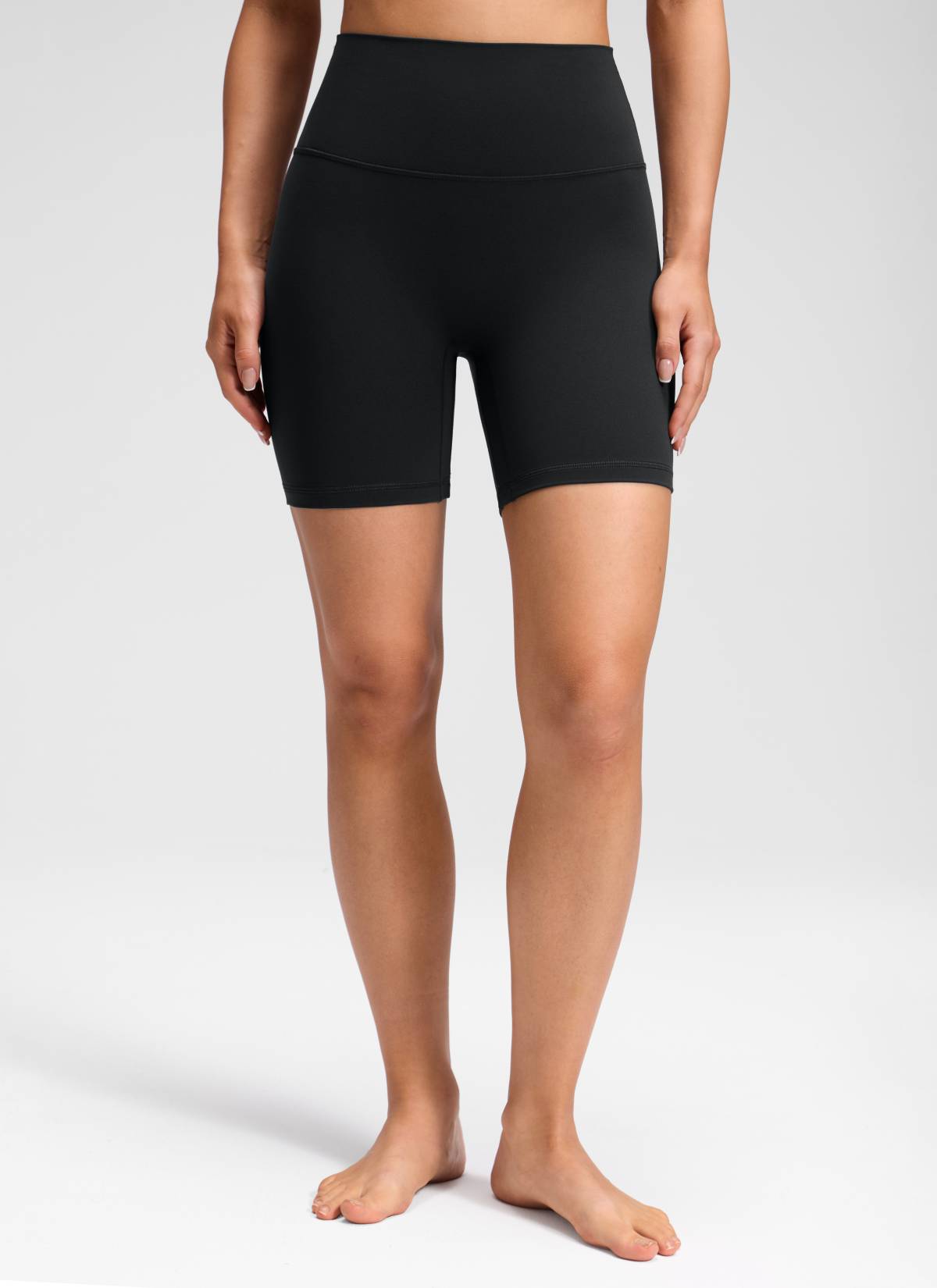 טייץ קצר Butterluxe 6" No Front Seam - שחור