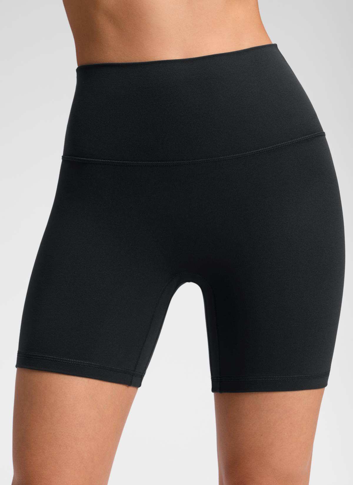 טייץ קצר Butterluxe 6" No Front Seam - שחור