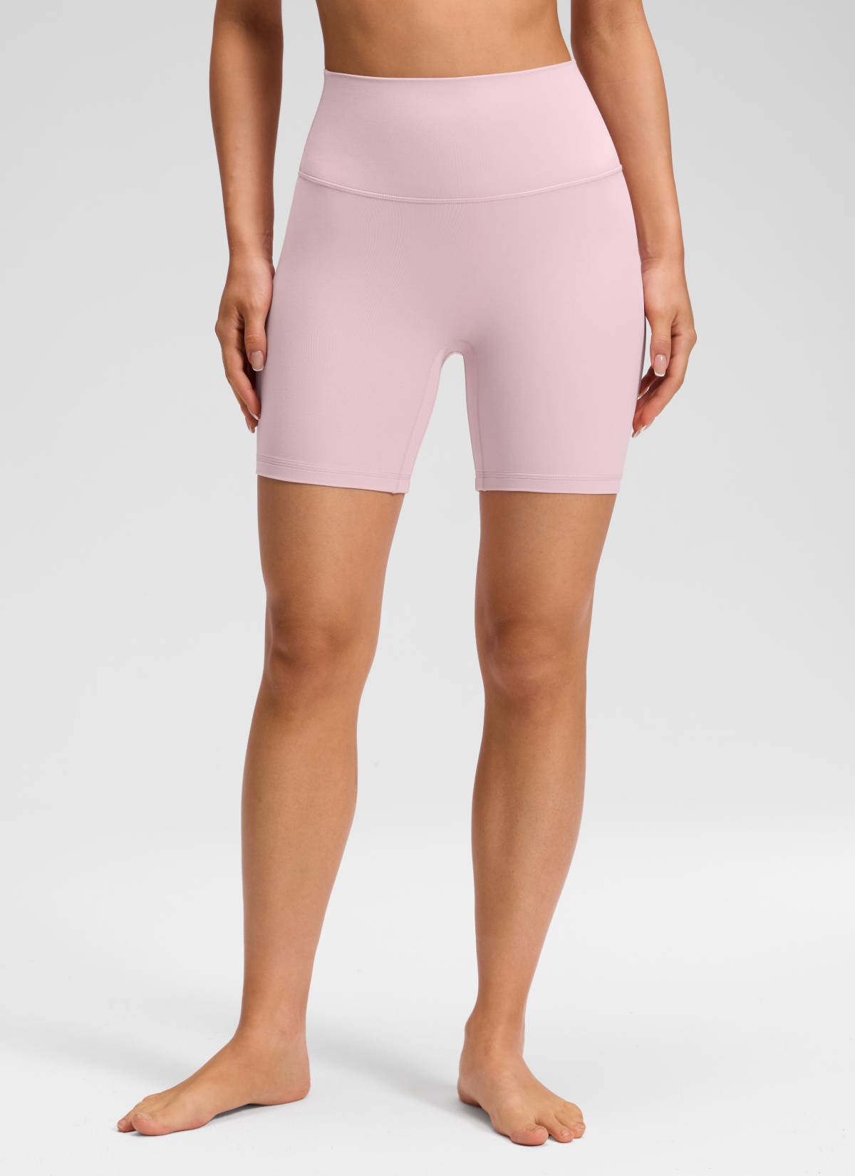 טייץ קצר Butterluxe 6" No Front Seam - Pink Haze