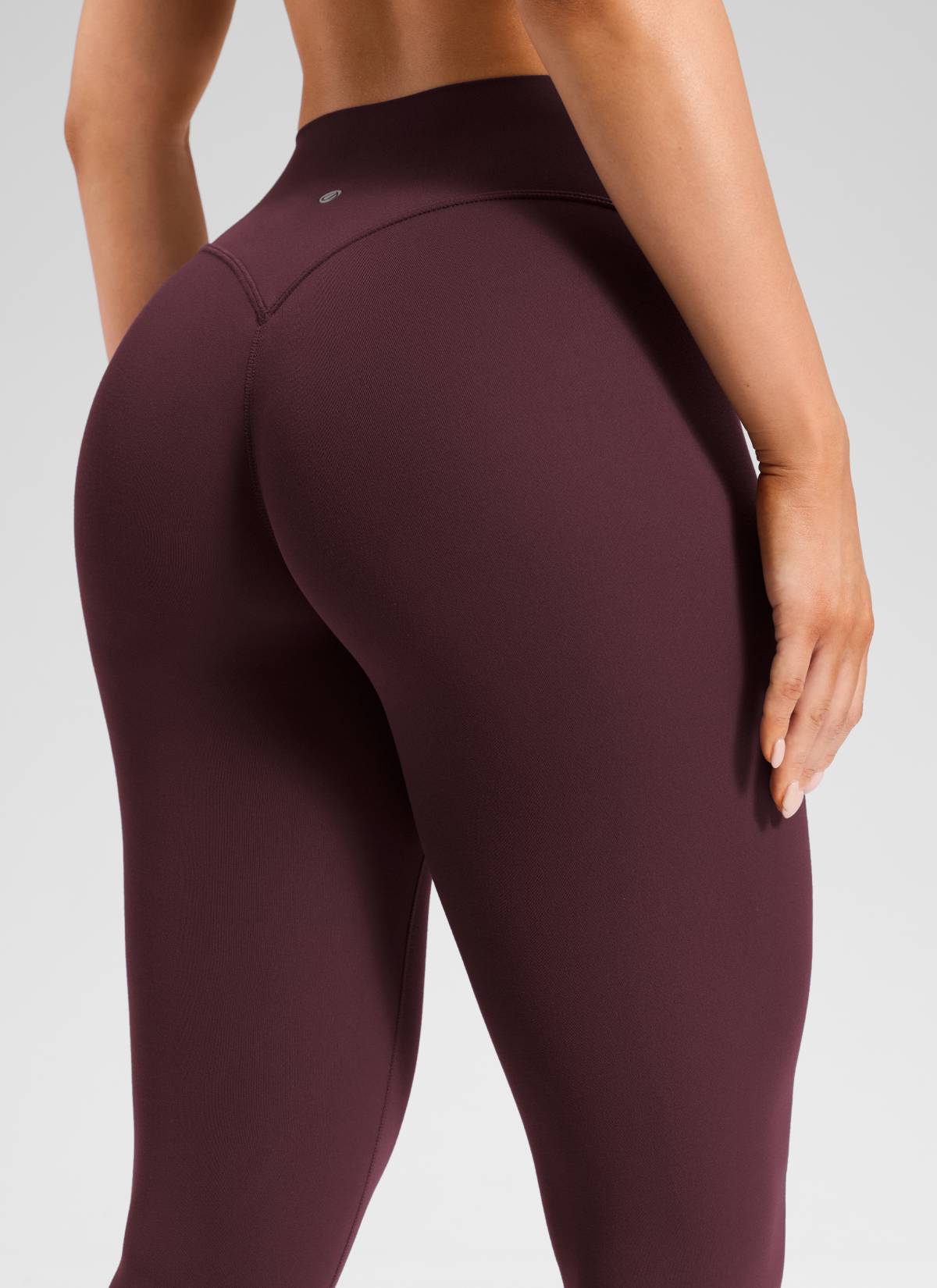 טייץ מחטב 25" Softretch Secretsculpt™ Minor ללא תפר קדמי - Ripe Plum