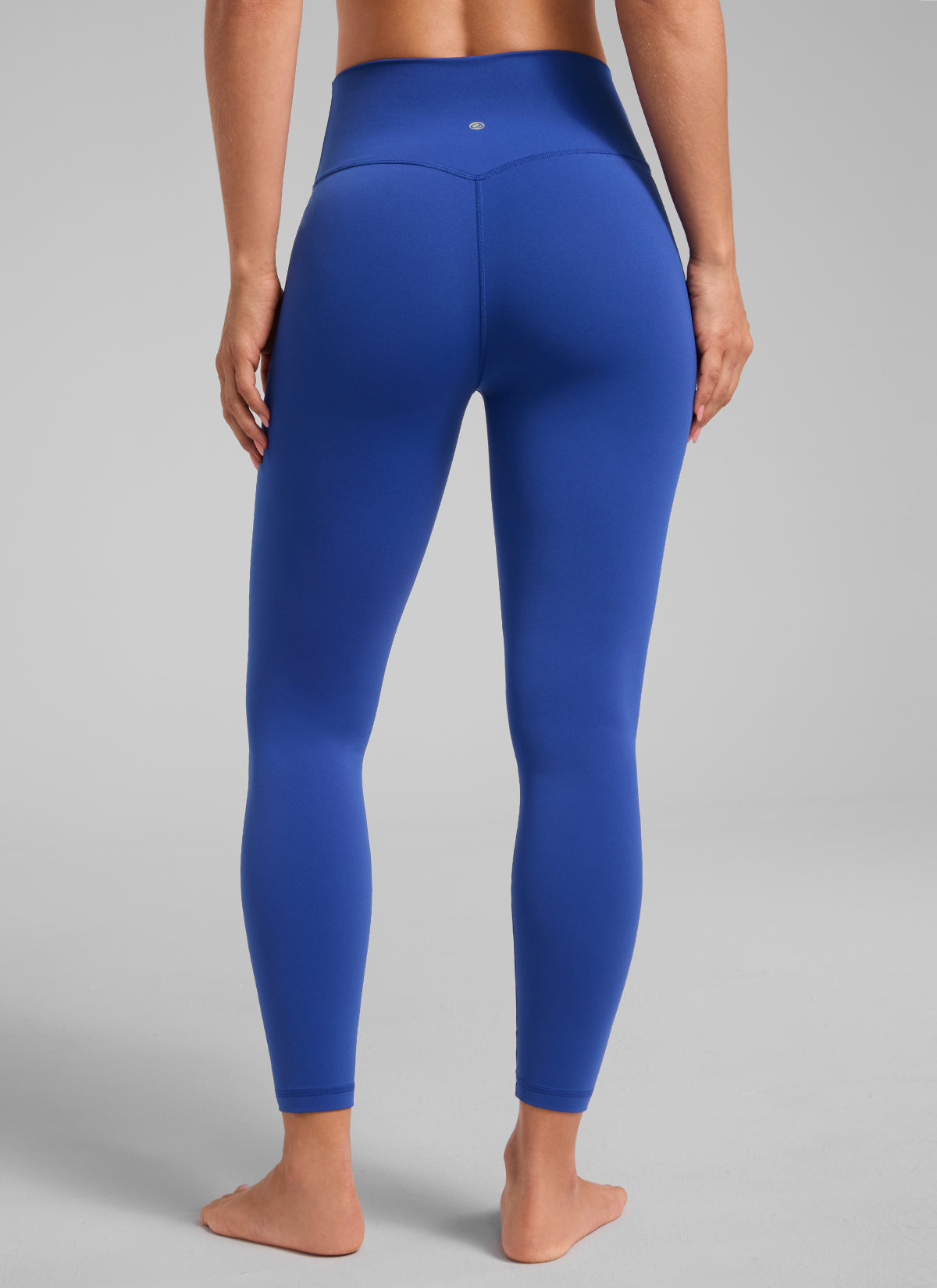 טייץ מחטב 25" SculptAir ללא תפר קדמי - Waves Blue