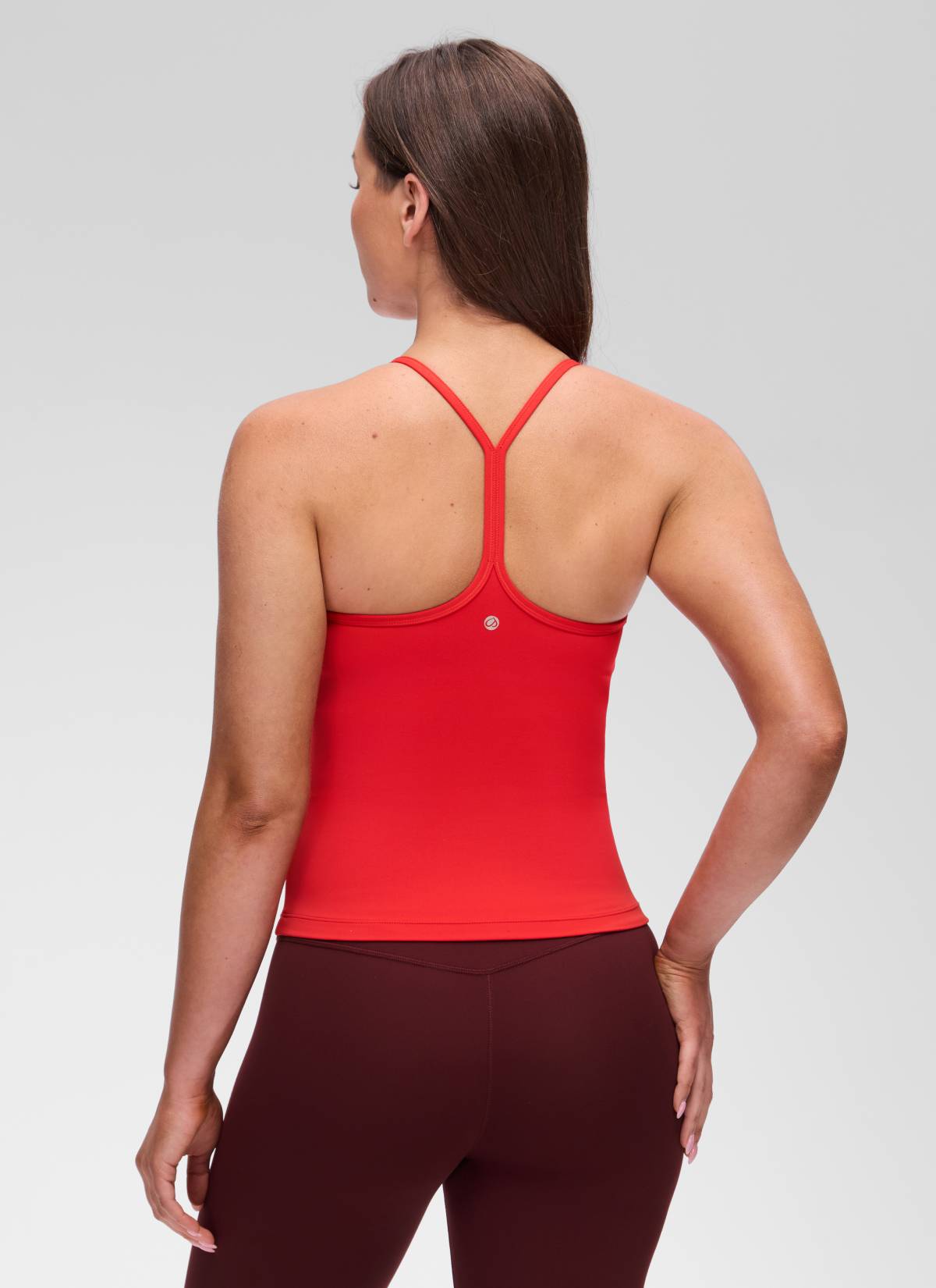 גופייה עם חזייה פנימית תומכת Butterluxe Y-back אורך מותן - Deep Red