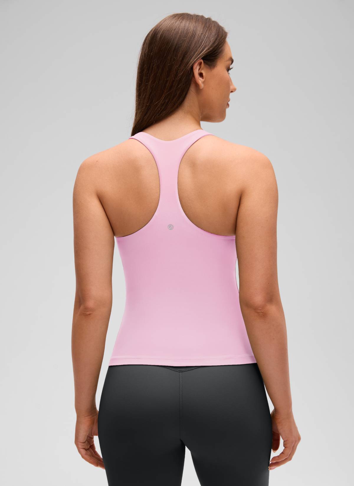 גופייה עם חזייה פנימית Butterluxe Racerback - Pink Peony