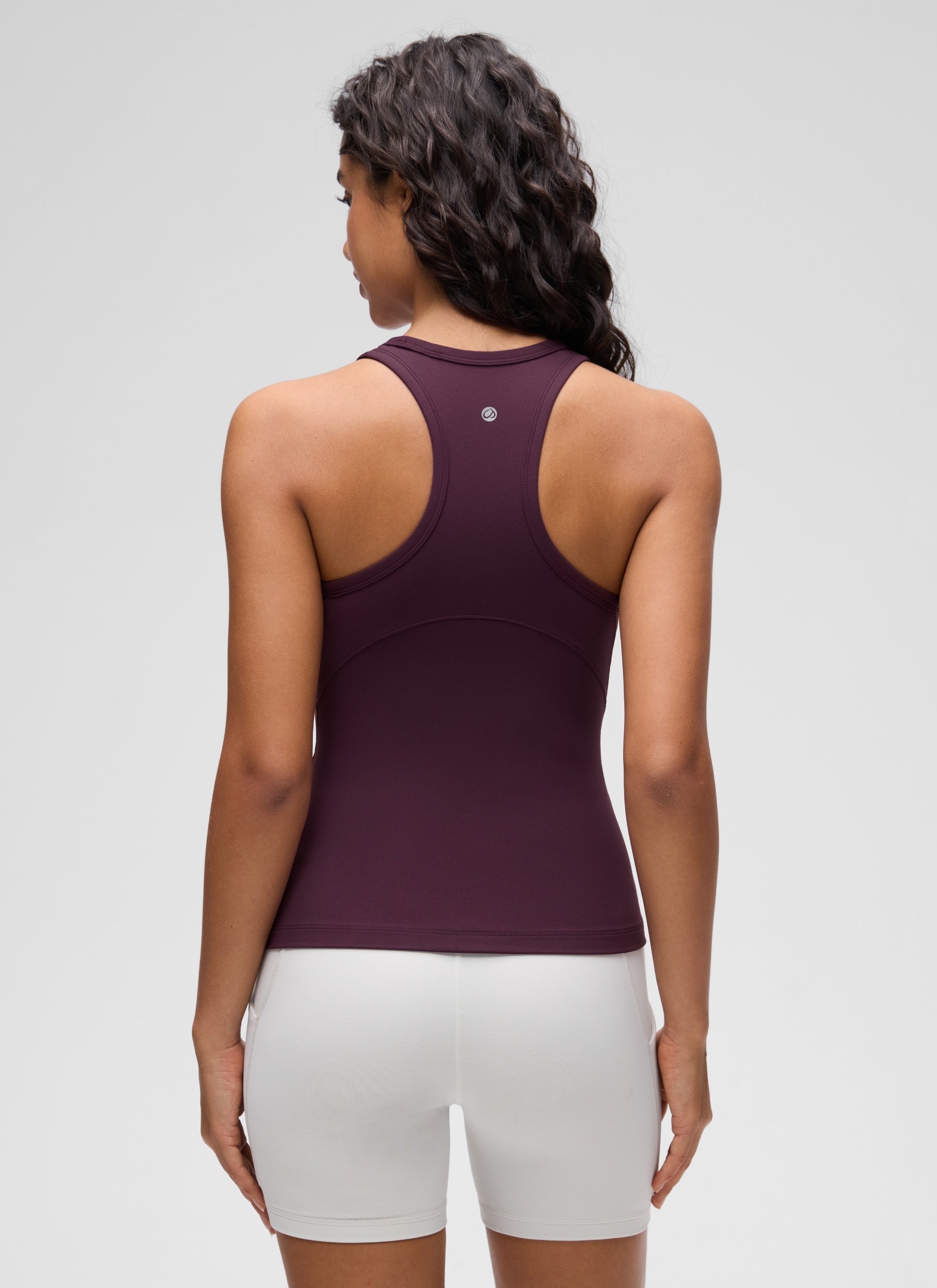 גופיית אימון Butterluxe Racerback - סגול עמוק