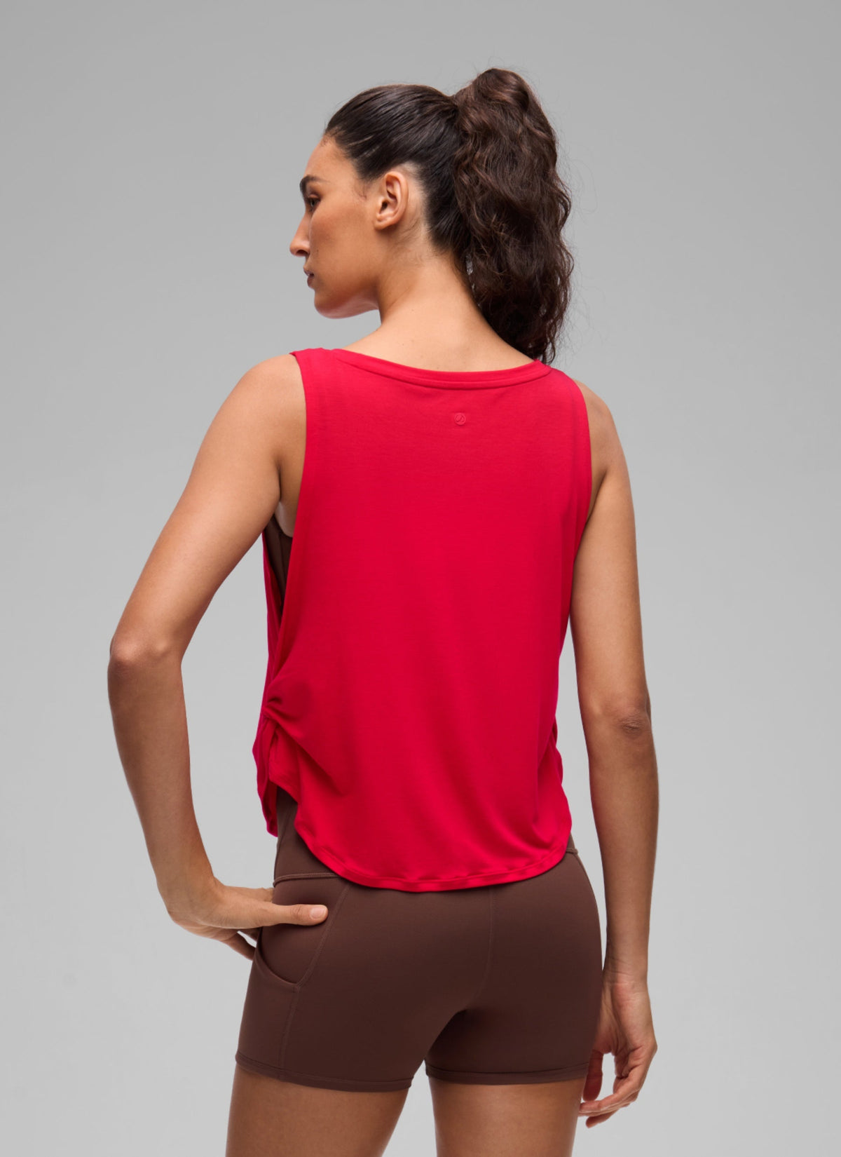 גופיית אימון Quick Dry Crewneck - Aurora Red