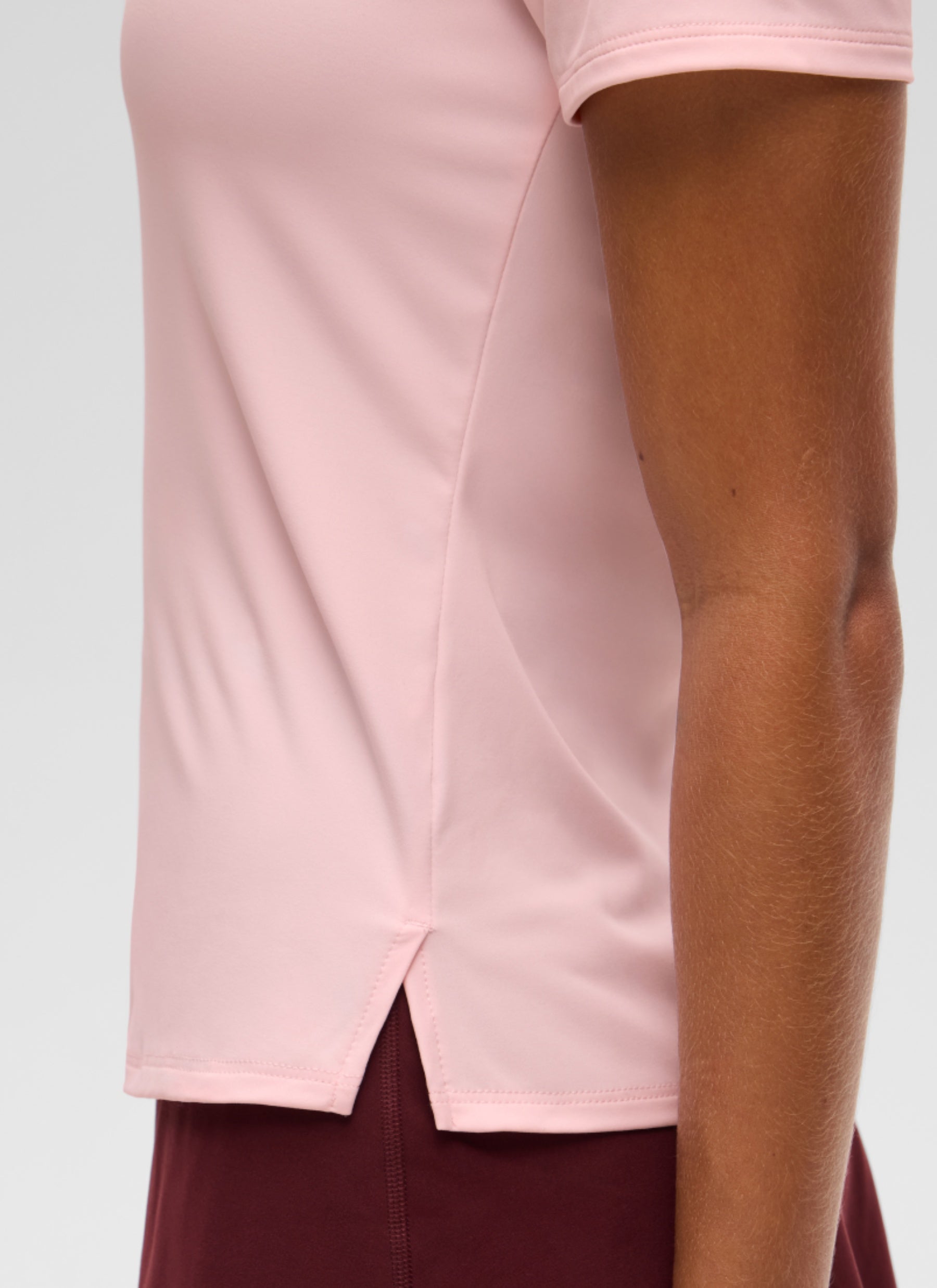 חולצת פולו קצרה Slim Fit - Strawberry Pink