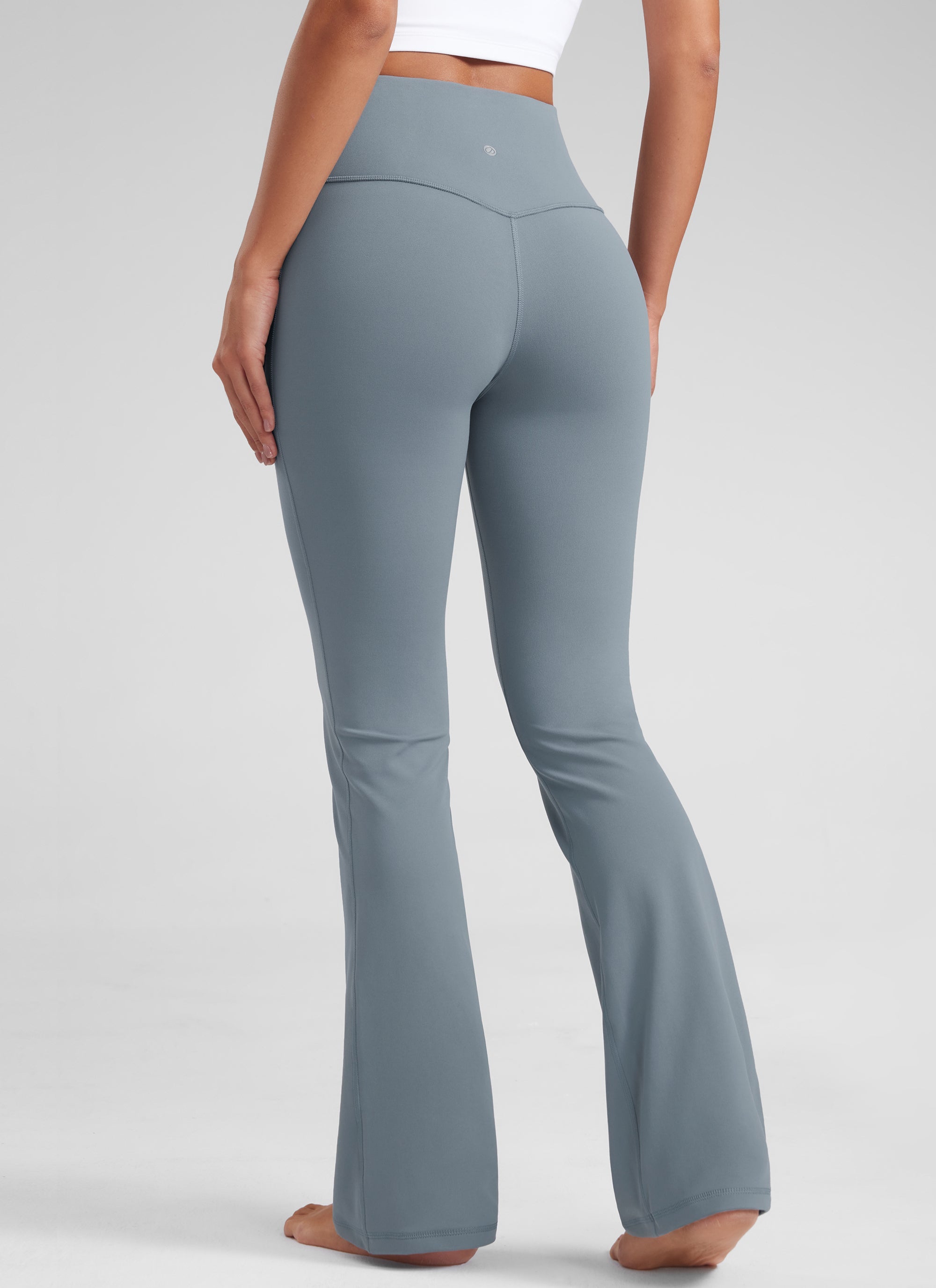 מכנסי טייץ 29" Butterluxe סיומת מתרחבת - Belgian Blue