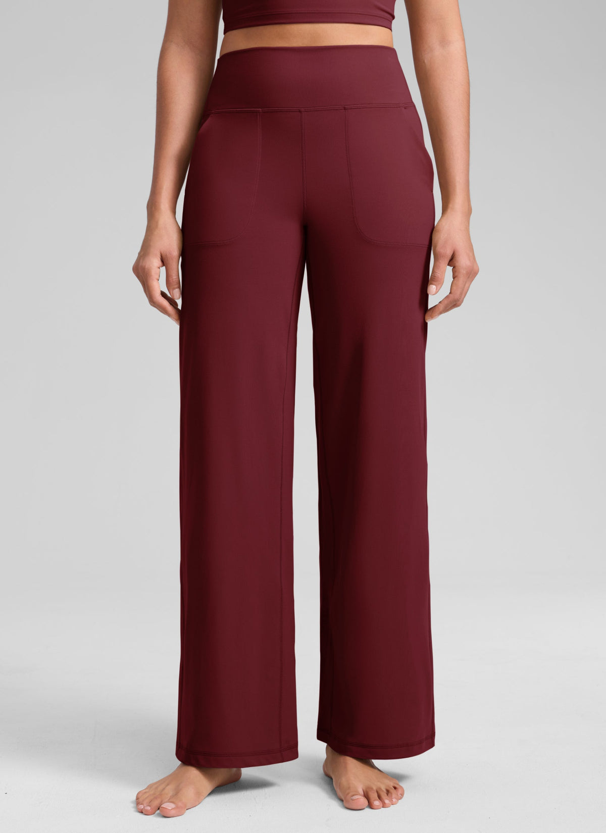 מכנס Butterlift עם כיסים 33″ - Burgundy Bay