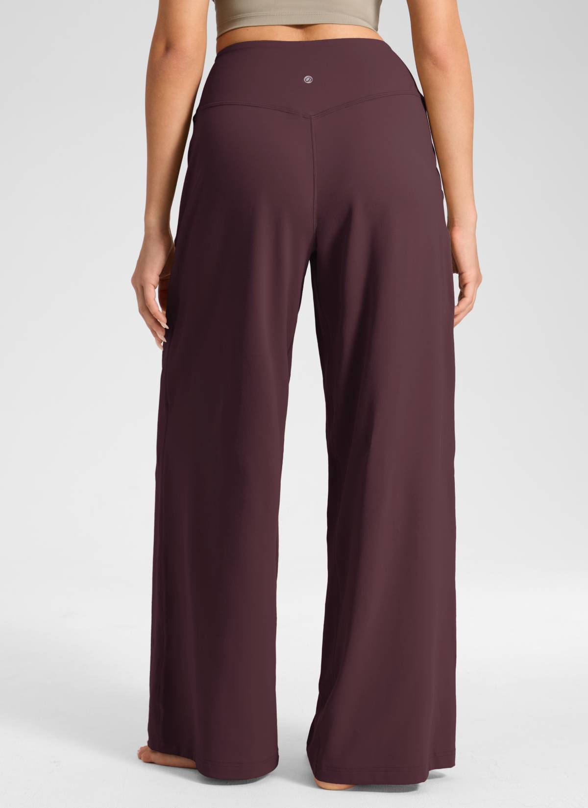 מכנס פלאצו Butterluxe עם כיסים 30″ - Ripe Plum