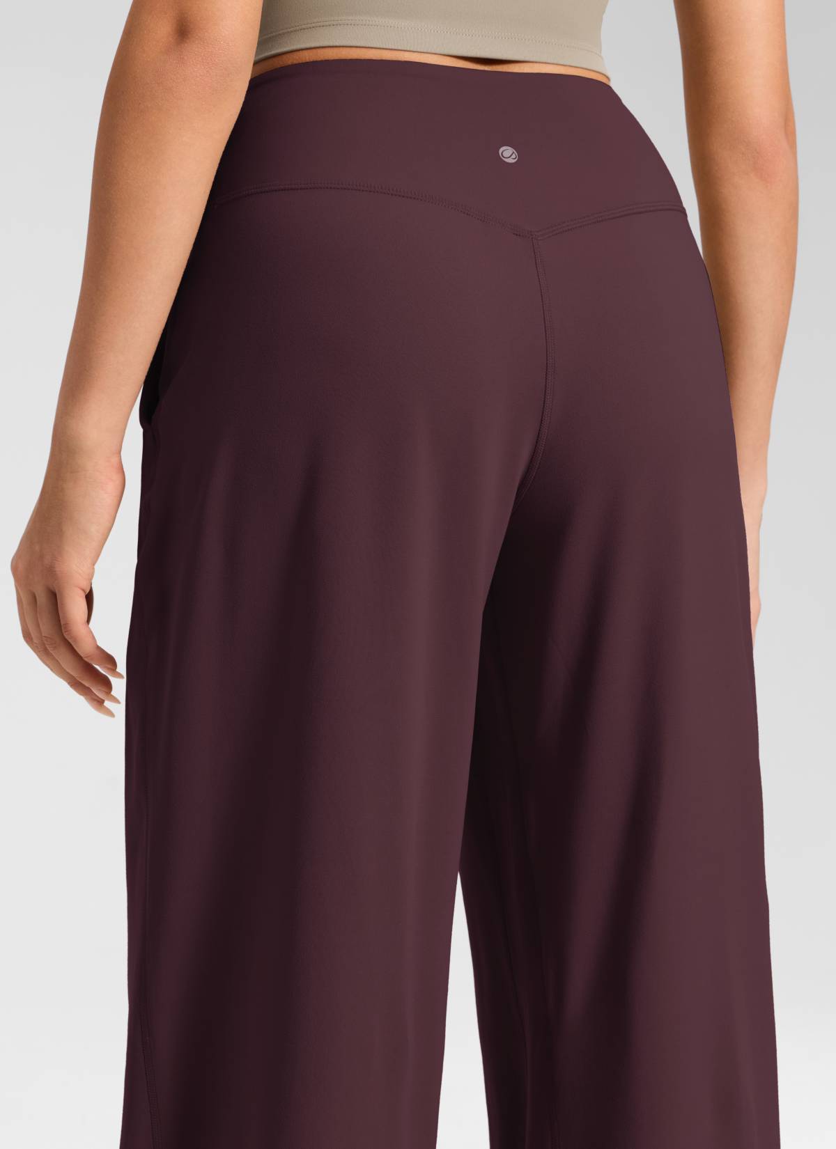 מכנס פלאצו Butterluxe עם כיסים 30″ - Ripe Plum